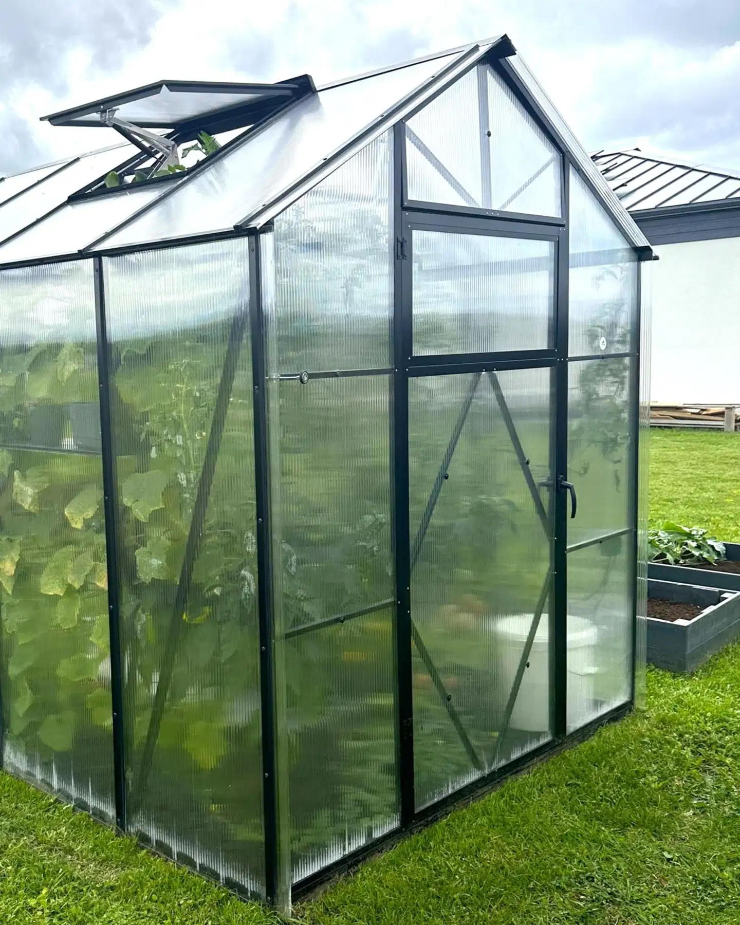 Ecoslider kasvihuone Lux 2.0 X 9.7 - 8