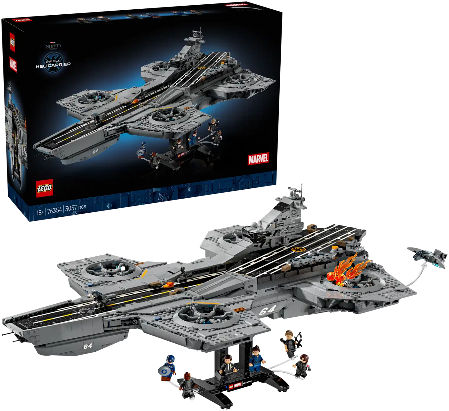 LEGO® Super Heroes Marvel 76354 SHIELDin helialus - 1