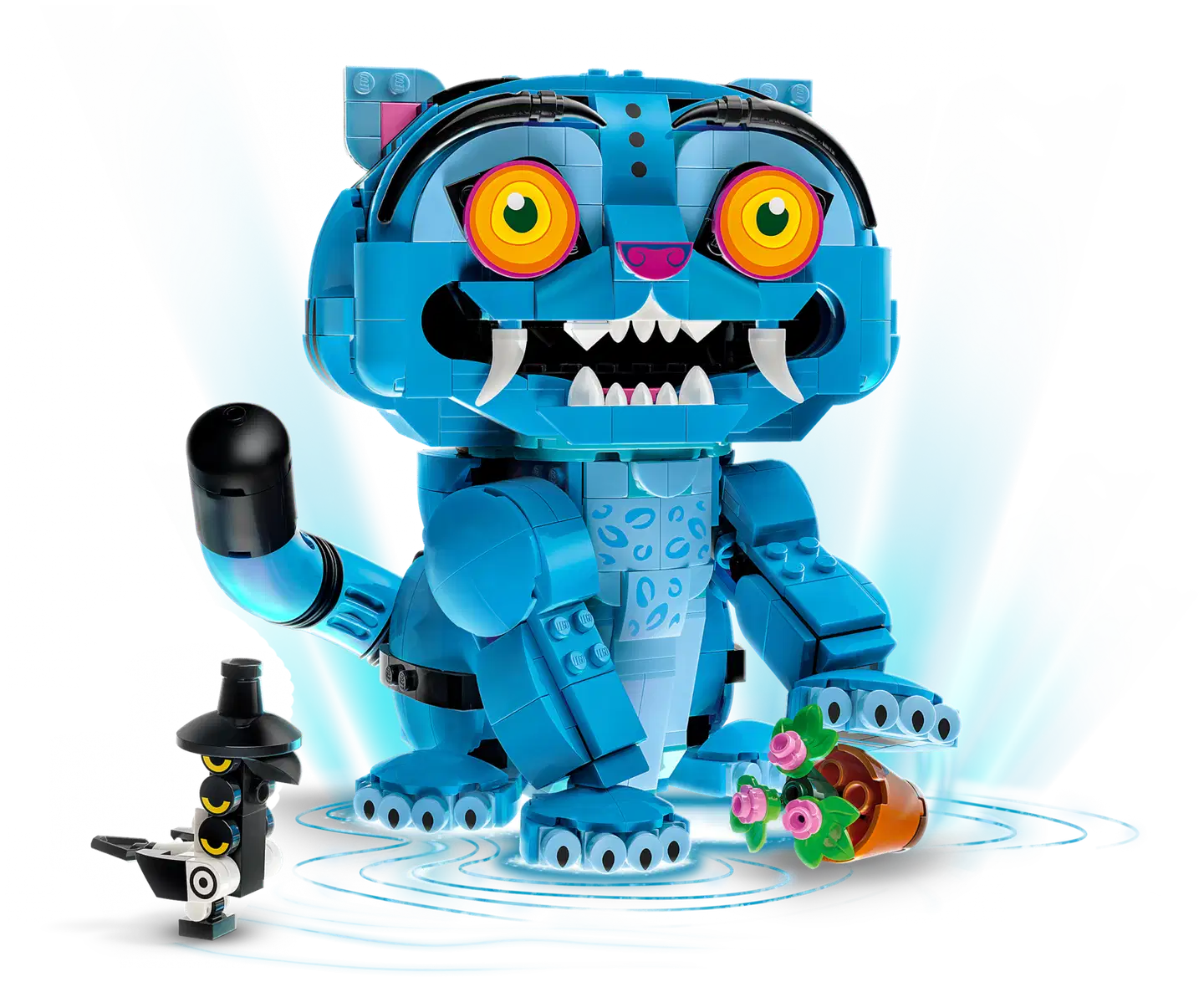 LEGO® KPop Demon Hunters 72537 Derpy-tiikeri ja Sussie-lintu - 6