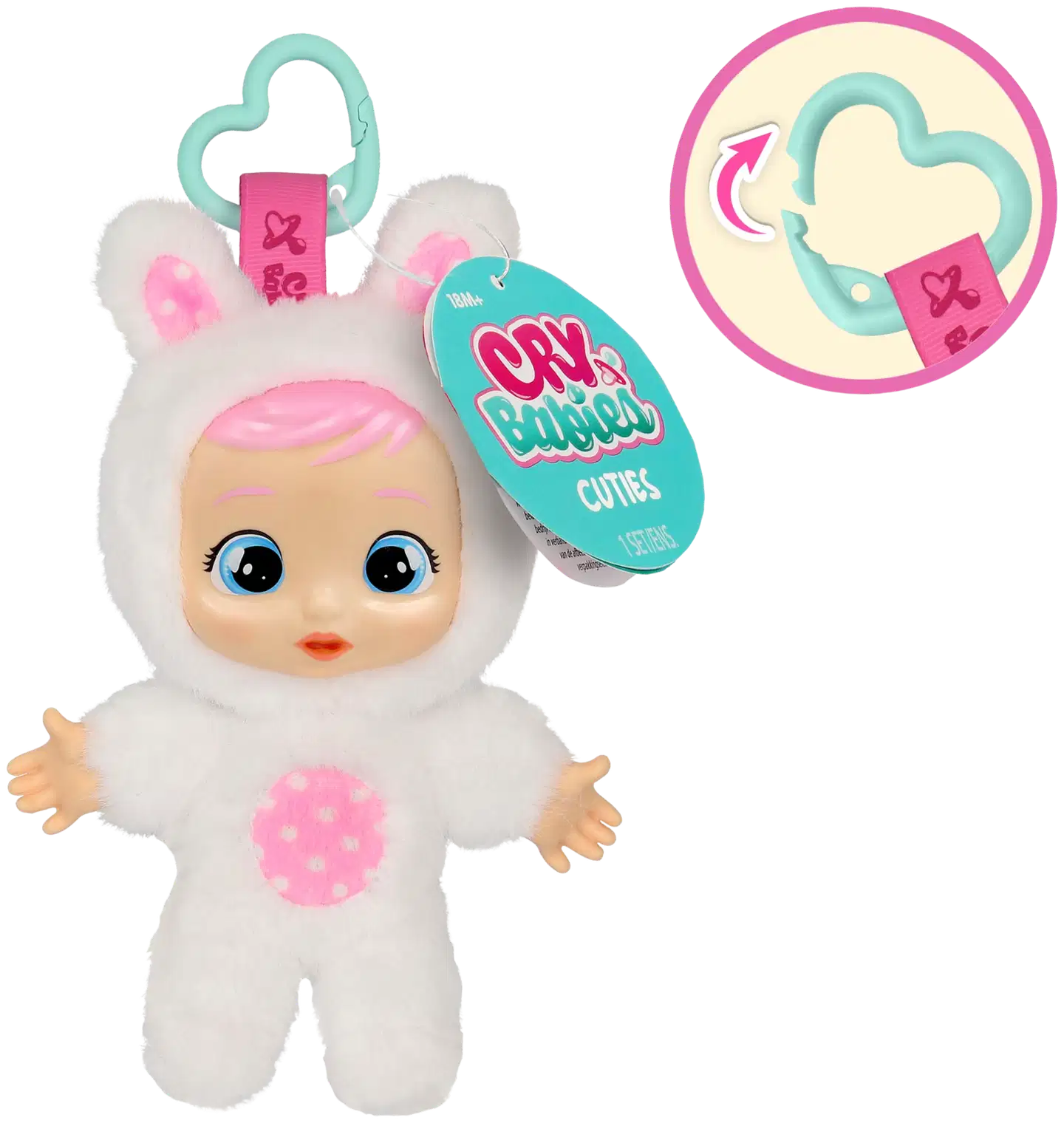 Cry Babies Cuties -nukke avaimenperässä - 3