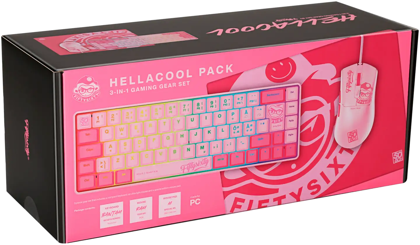 5060 3IN1 HELLACOOL BUNDLE Pinkki - 2