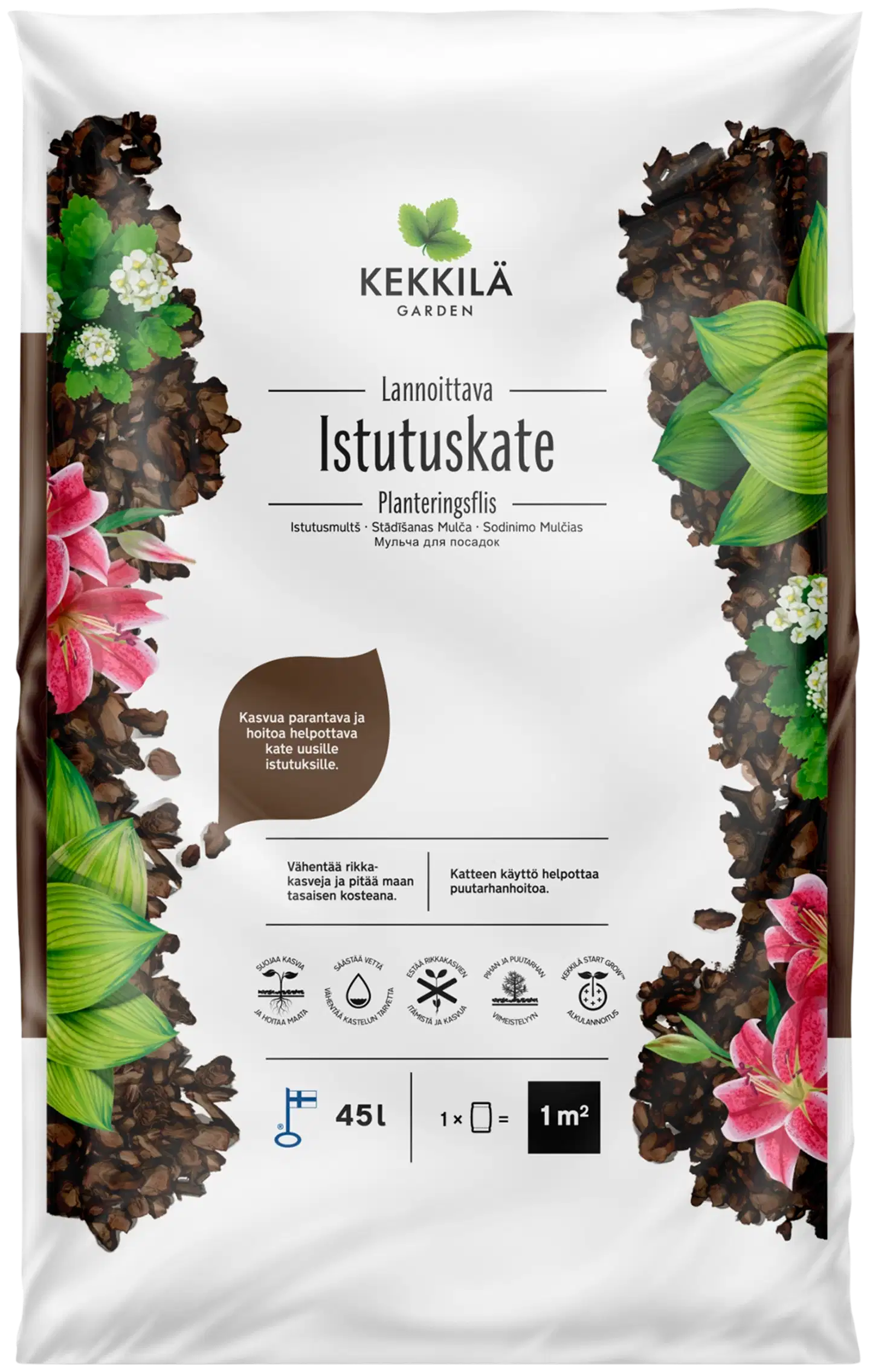 Kekkilä Istutuskate 45 l, lava 60 säkkiä - 2