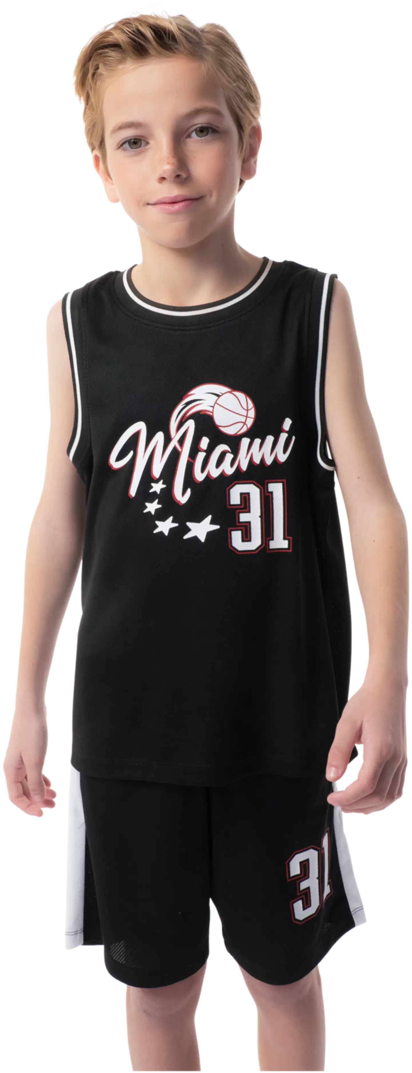 TEX lasten shortsisetti I276353 - BLACK 1 - 4