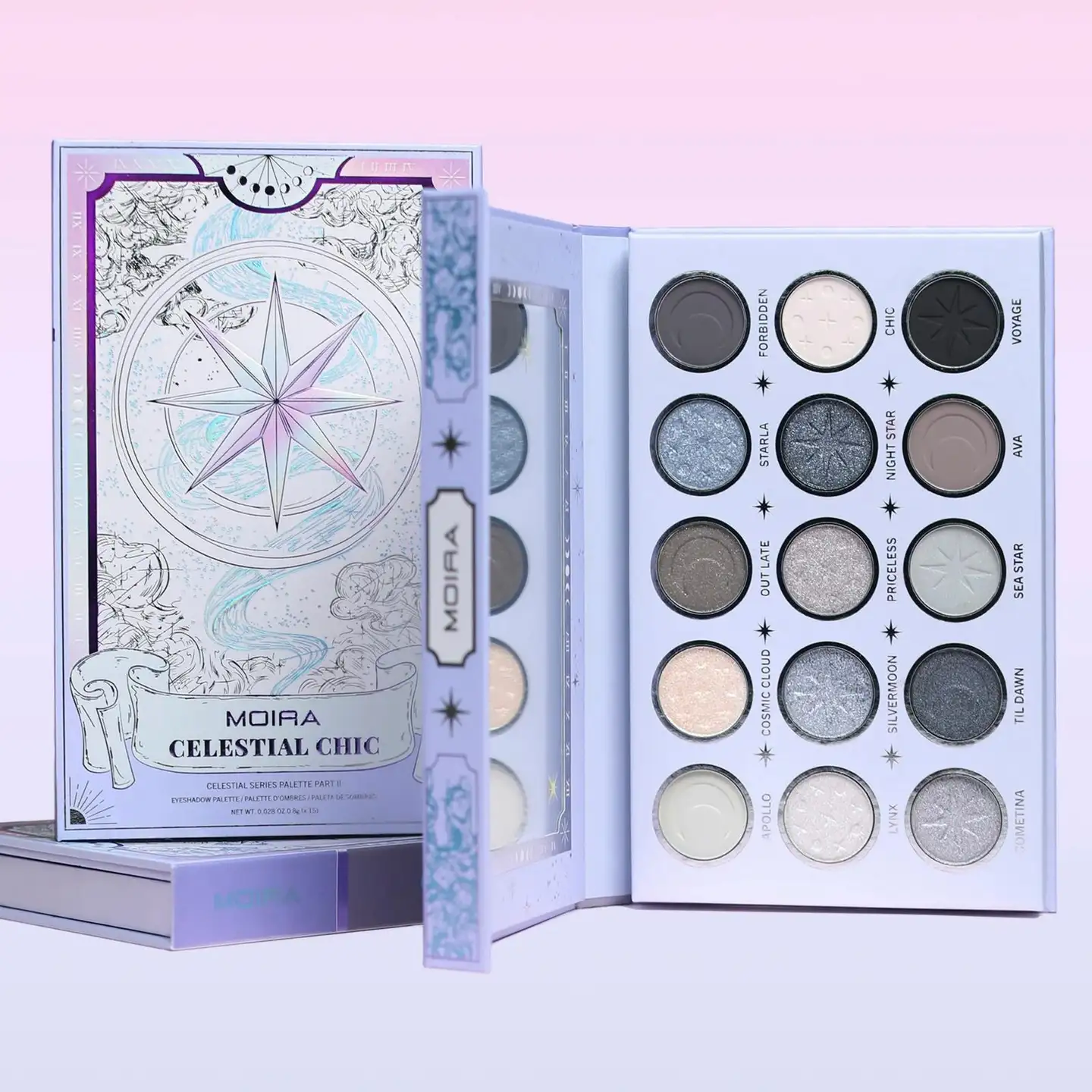 MOIRA Celestial Chic Eyeshadow Palette -luomiväripaletti - 3