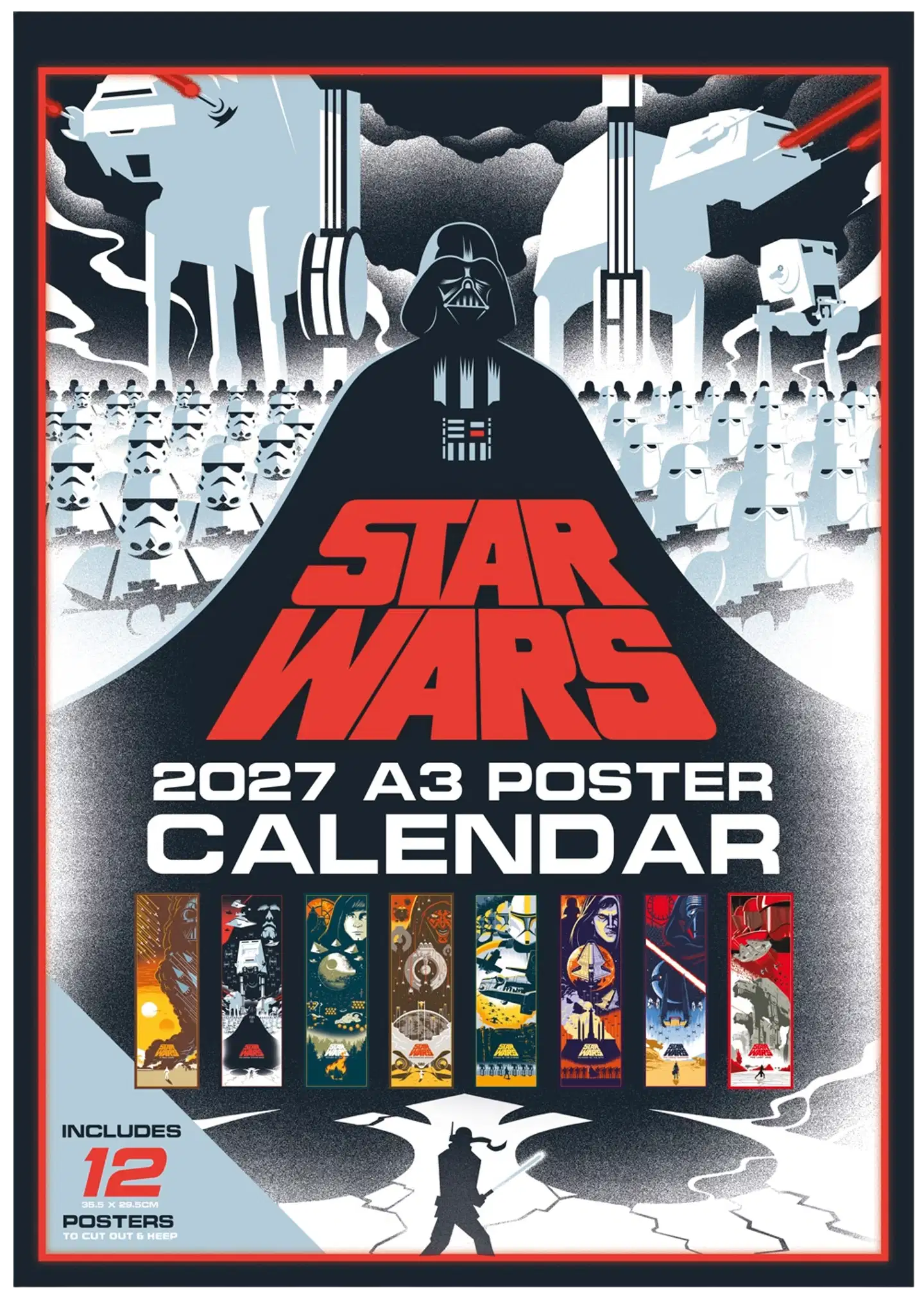 STAR WARS Kalenteri A3 2027 - 1