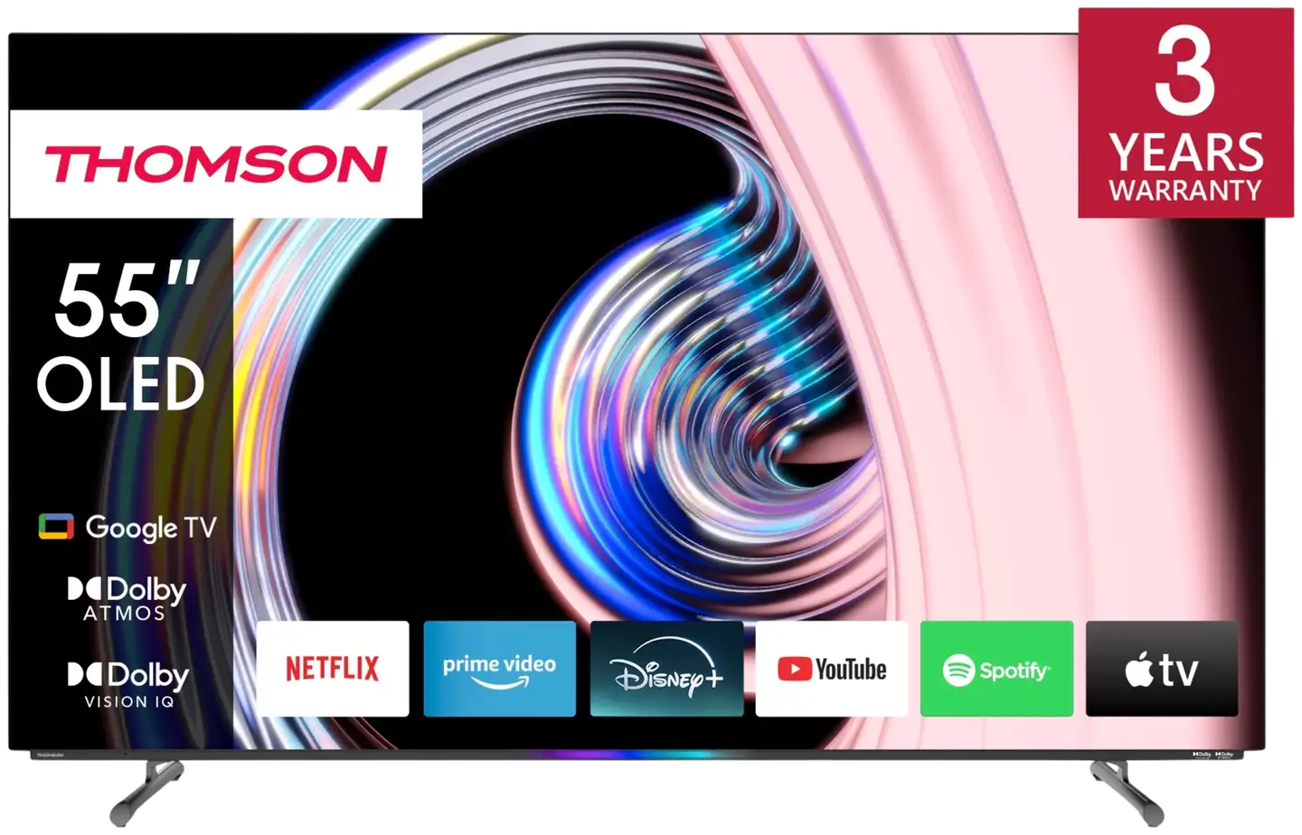 Thomson 55" 4K UHD OLED Google TV 55OG8S24 - 1
