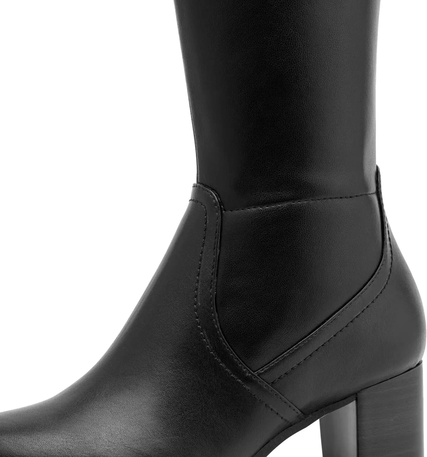 Jana shoes naisten stretchsaapas 25566 - BLACK - 4