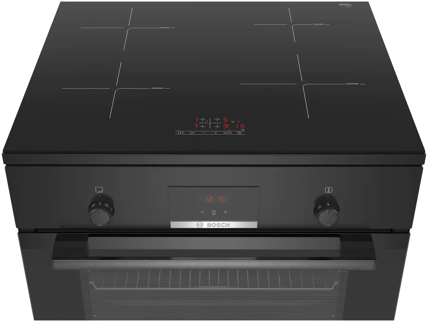 Bosch induktioliesi HLN39A060U, 60cm, musta - 2