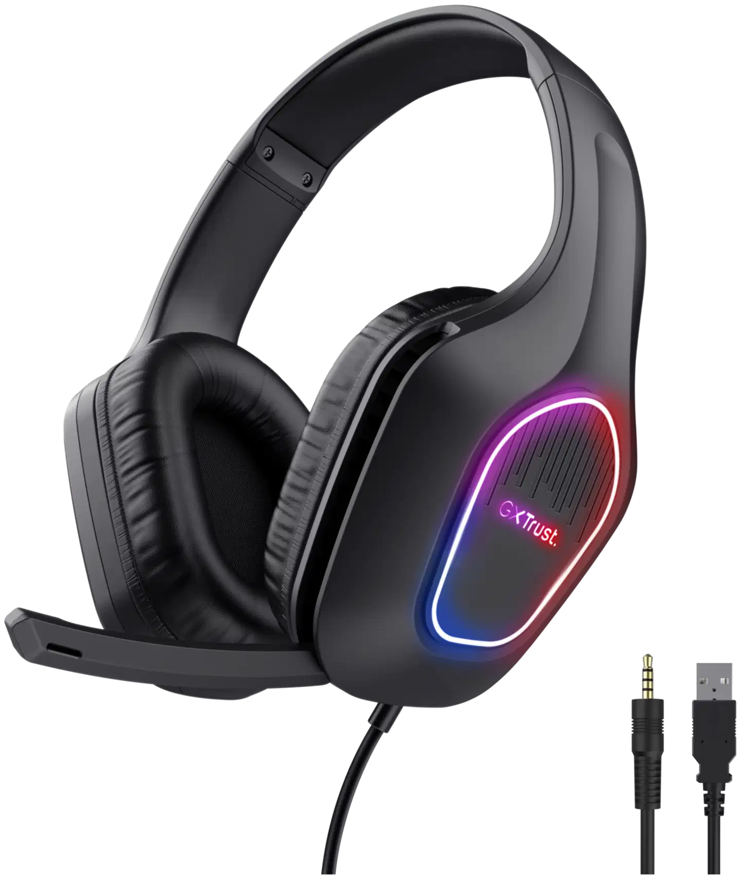 Trust GXT416 Zirox LED pelikuulokkeet - 5