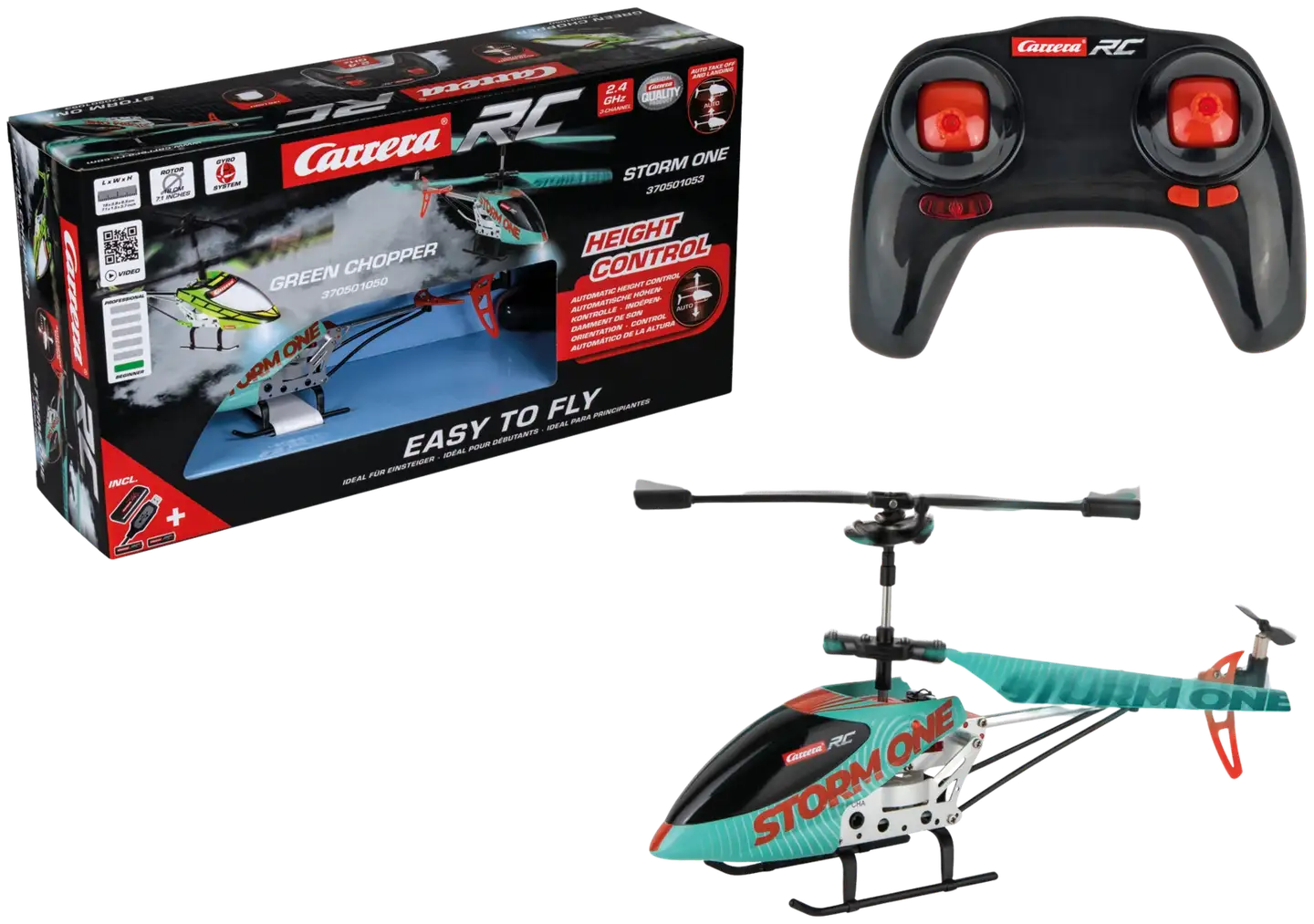 Carrera RC radio-ohjattava helikopteri Storm One 2,4 GHz - 1