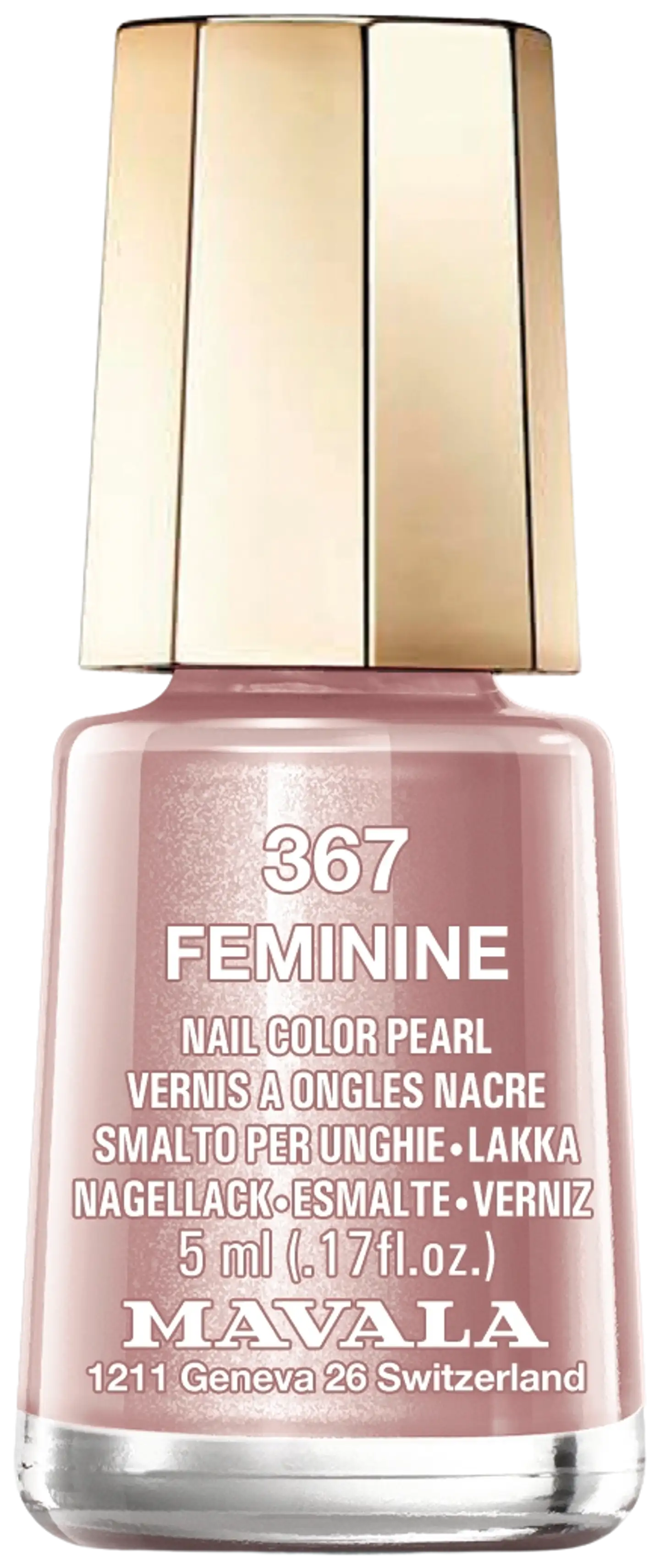 Mavala 5ml Nail Polish 367 Feminine