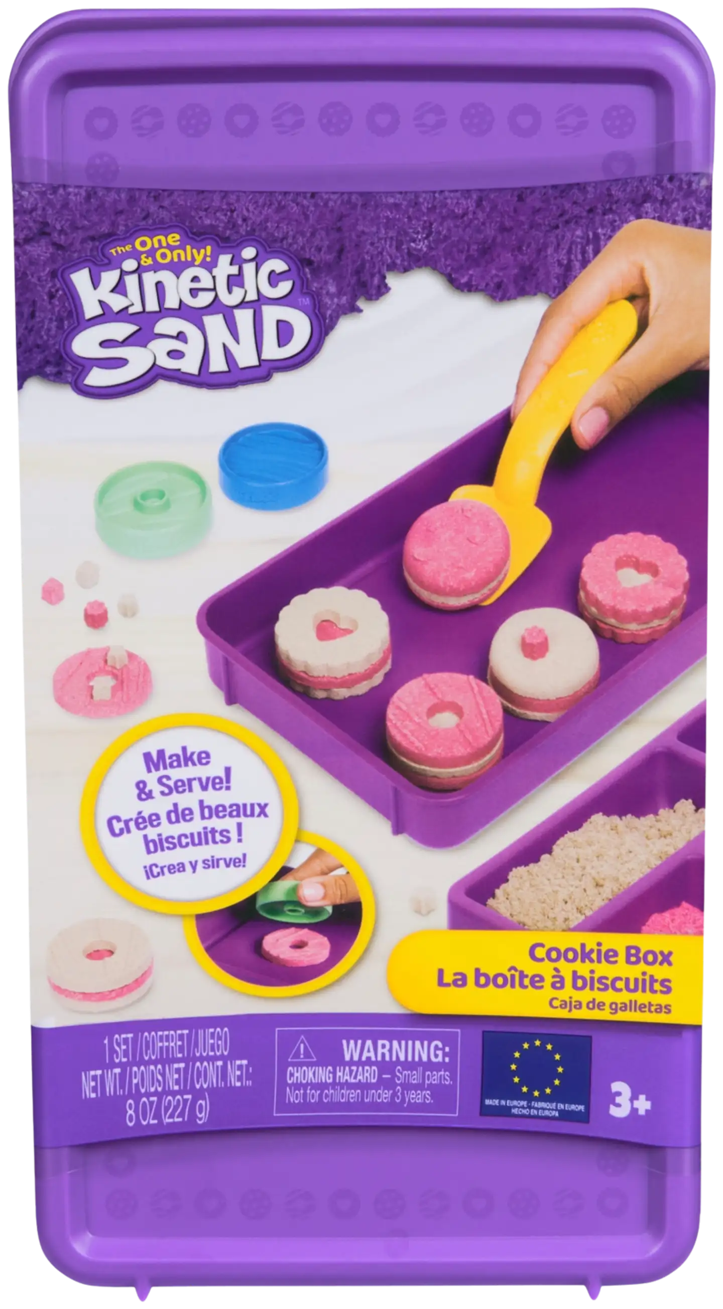 Kinetic Sand Keksilaatikko - 1