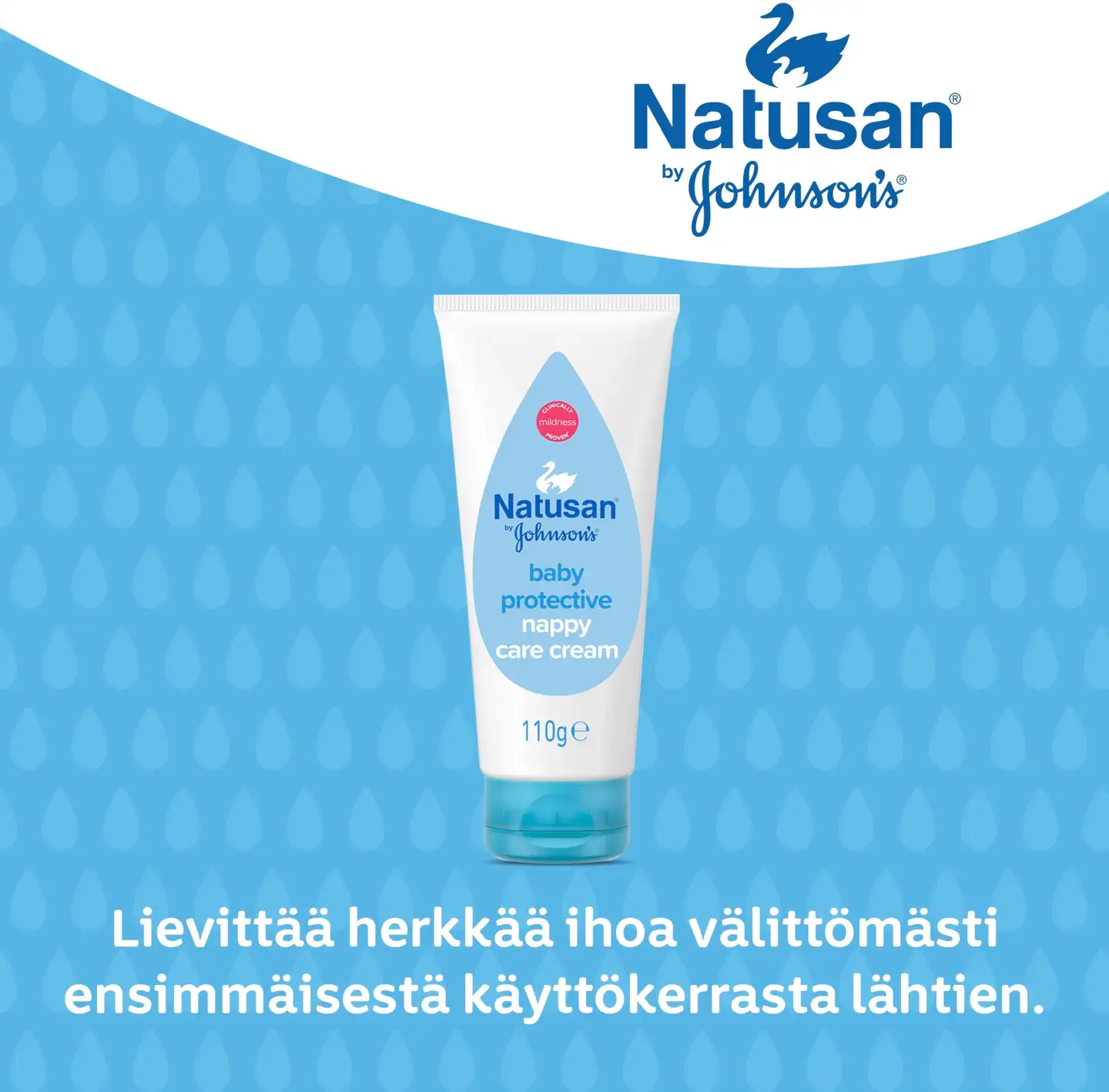 Natusan by Johnson's Nappy Care Cream sinkkivoide 110 g - 4