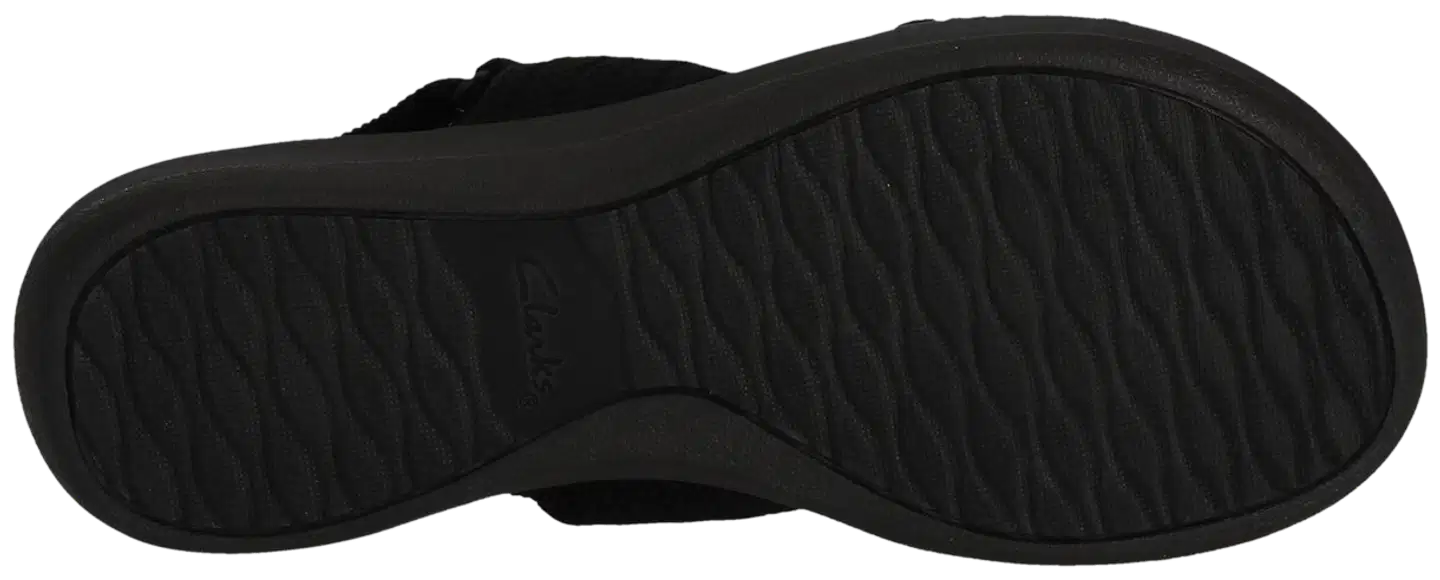 Clarks Arla Stroll naisten sandaali - BLACK - 5