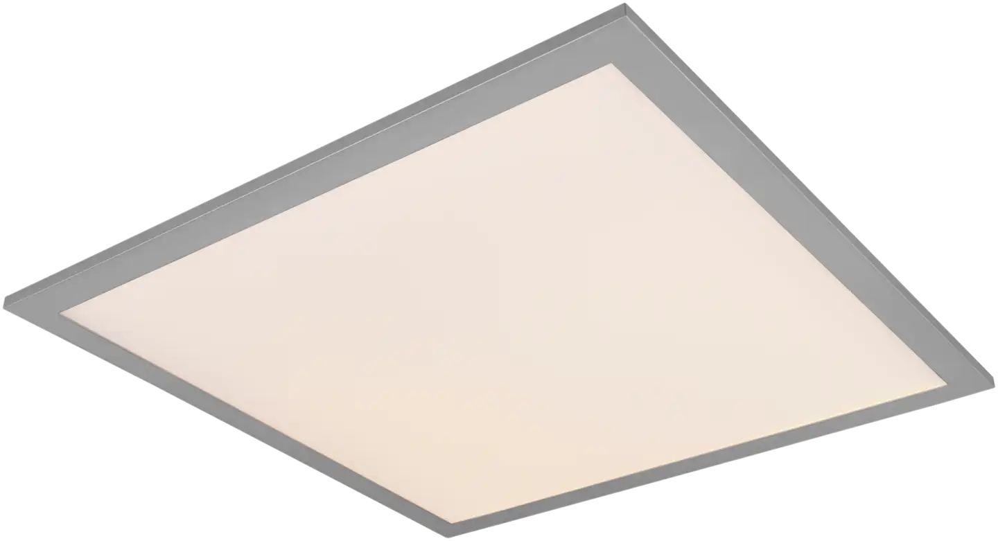 Trio LED-kattovalaisin Alpha 45x45 cm harmaa - 1