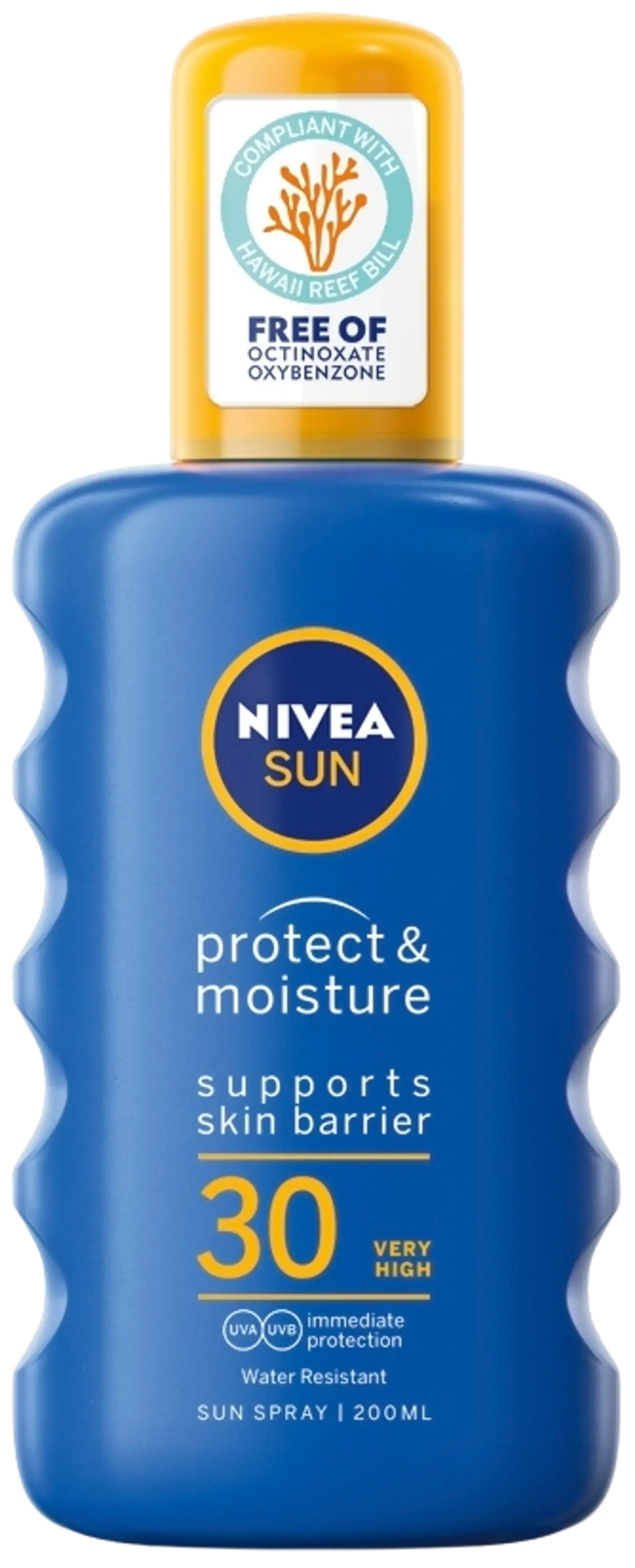 NIVEA SUN 200ml Protect & Moisture Sun Spray SK30 -aurinkosuojasuihke