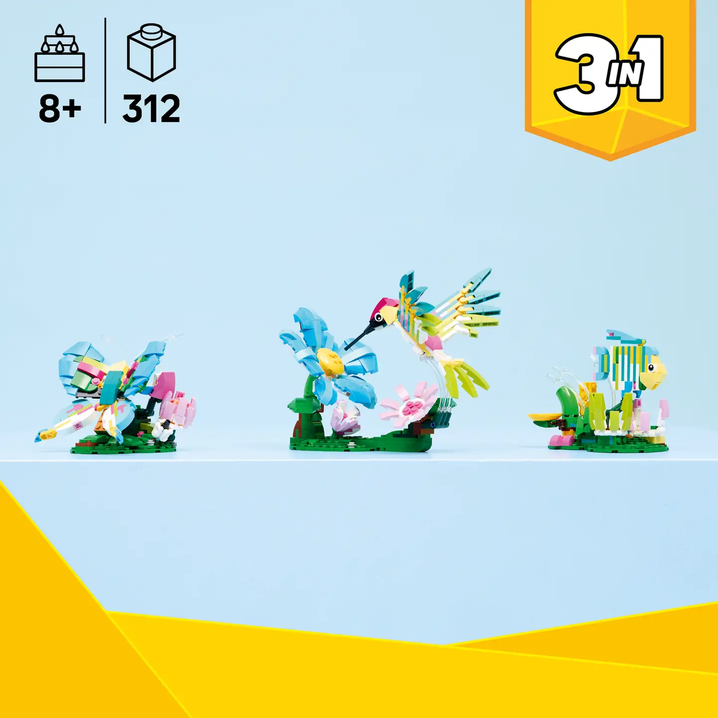 LEGO® LEGO Creator 31384 Villieläimet: Värikäs kolibri - 6