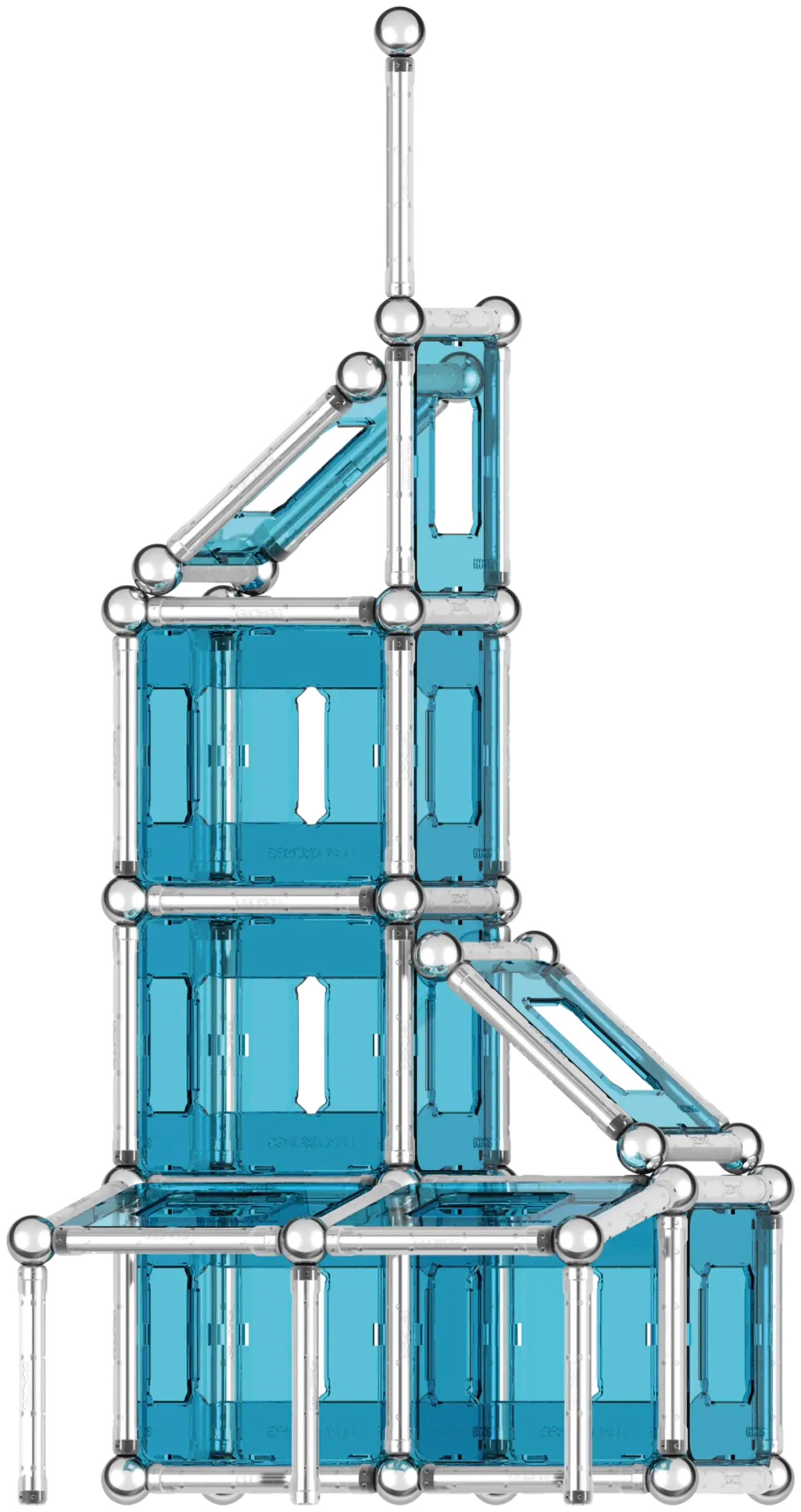 Geomag Pro-L New Yorkin maamerkit magneettinen rakennussarja 174 osaa - 2