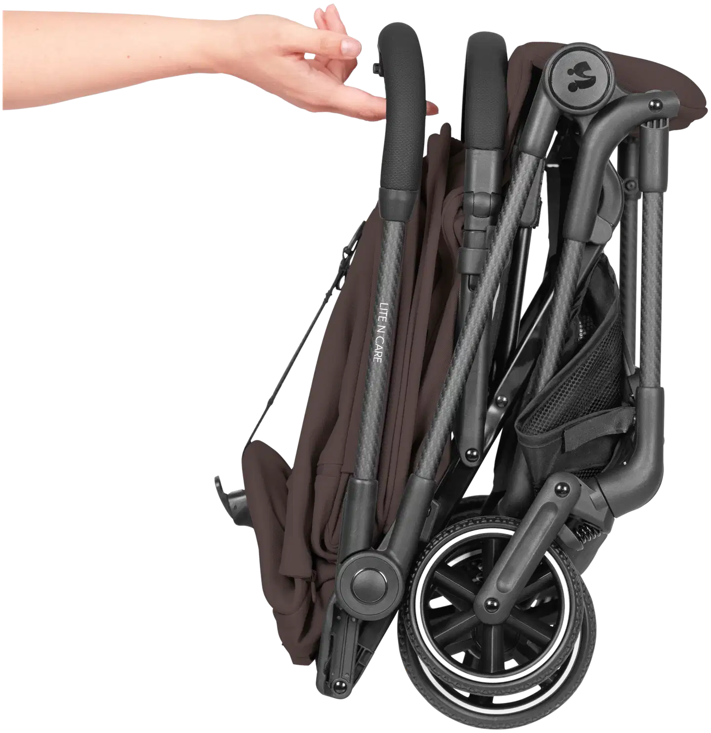 Hauck matkarattaat Lite N Care ruskea - 10