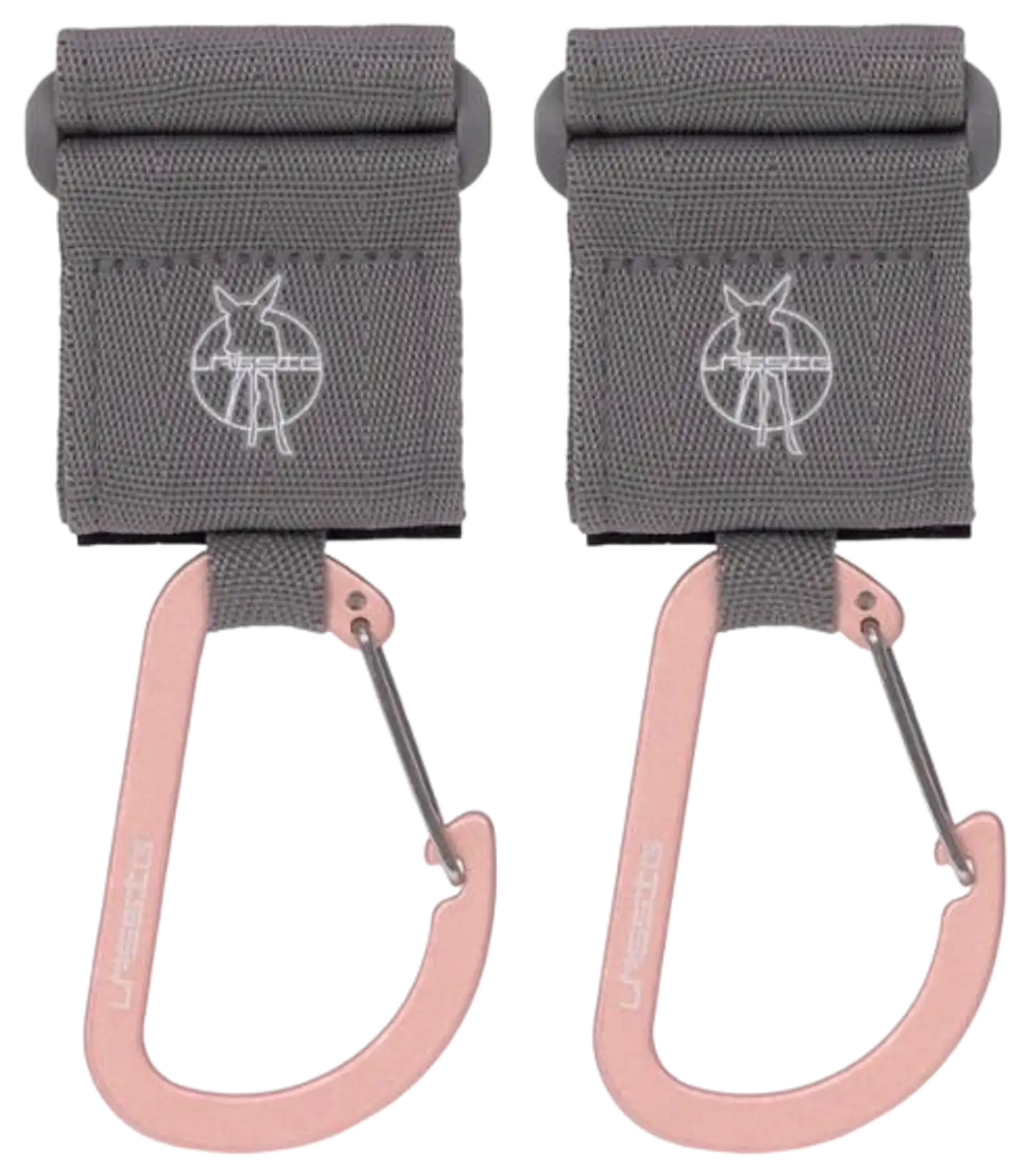 Lässig kassikoukut Hooks harmaa 2 kpl - 1