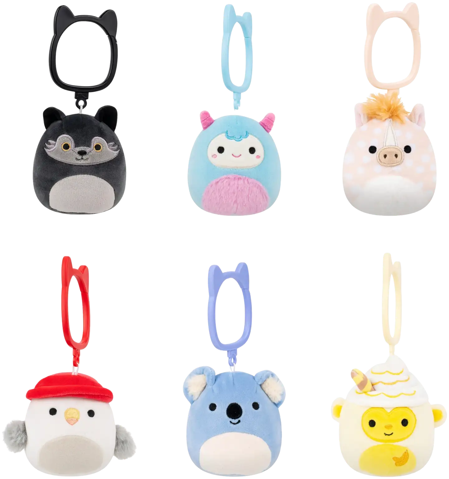 Squishmallows 9 cm P24 klipsipehmo - 1