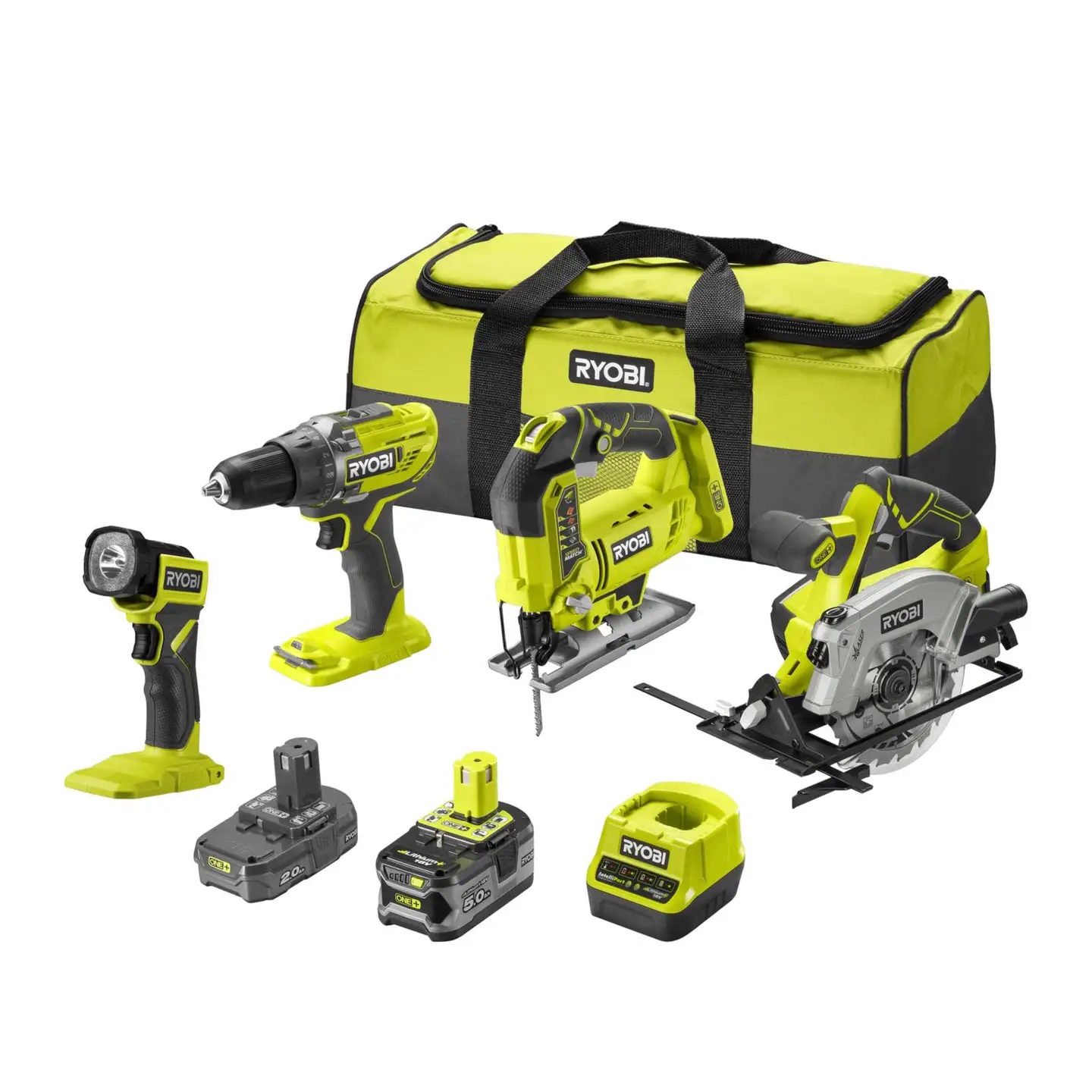 Ryobi akkukonesarja RCK184A-252S