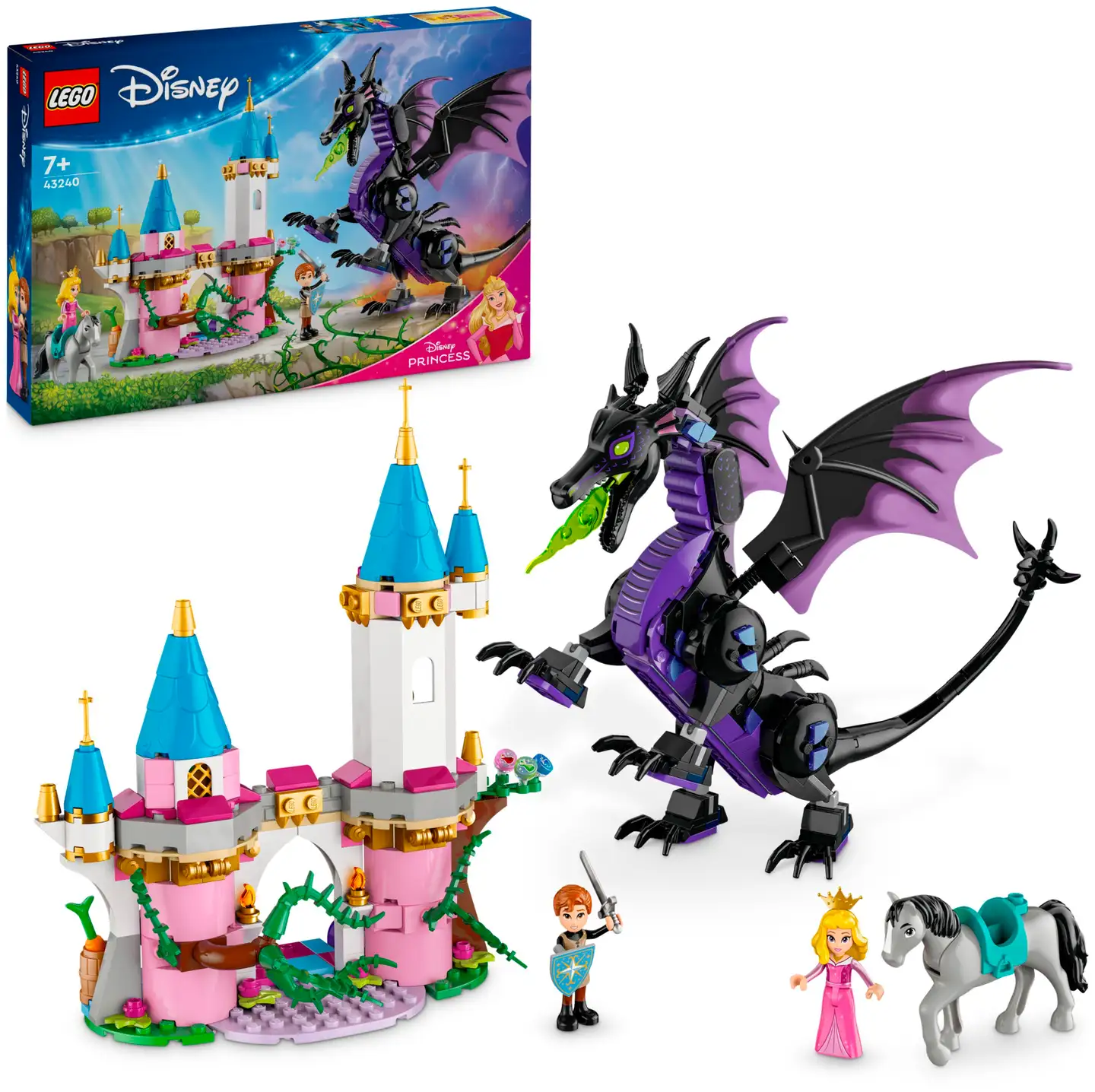 LEGO Disney Princess 43240 Pahatar lohikäärmeenä - 1