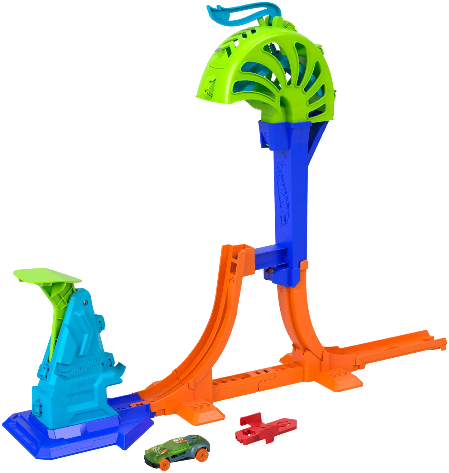 Hot Wheels Stunt Tracks Vertical slam launch -Autorata - 1