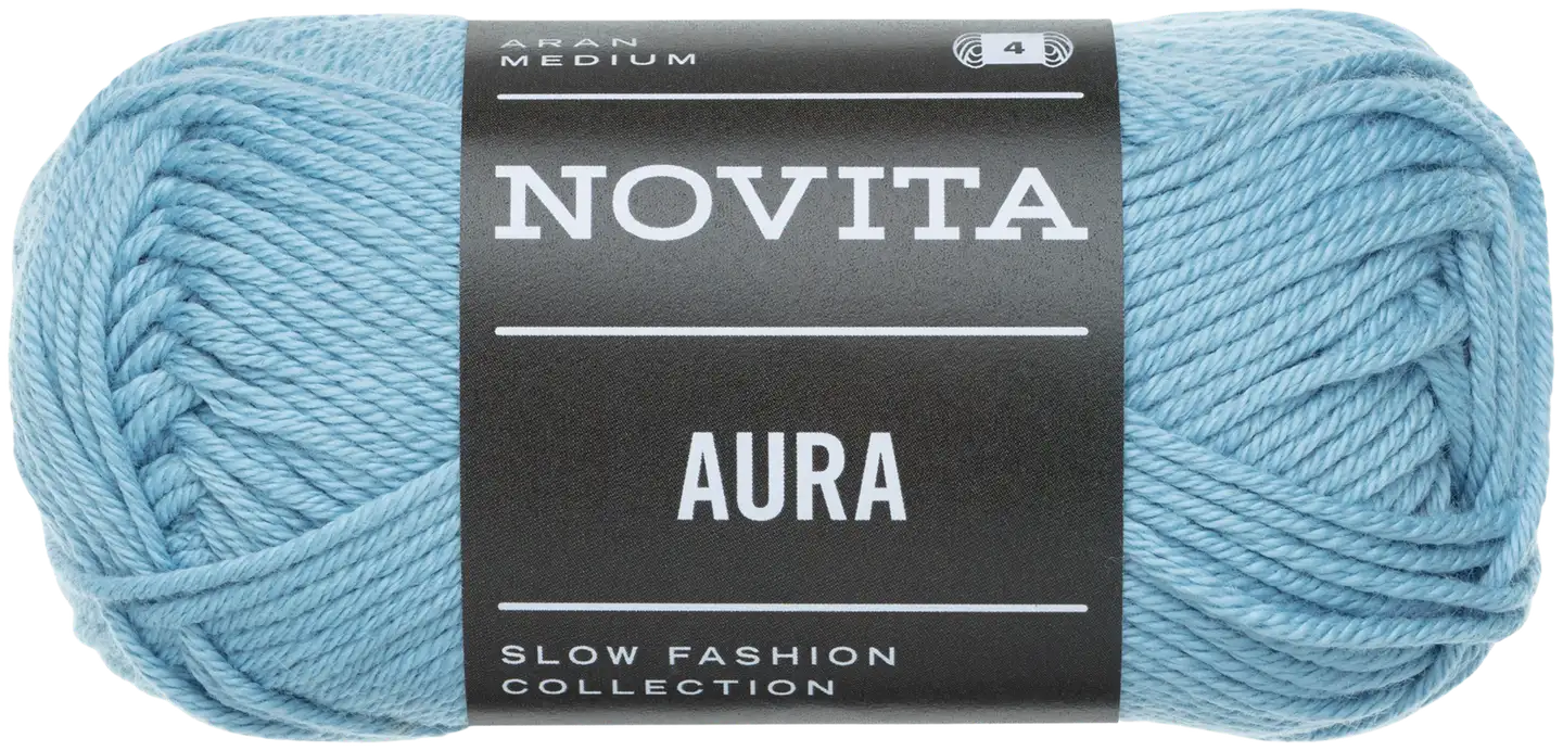 Novita puuvillalanka Aura 50 g rehellisyys 1601 - 1