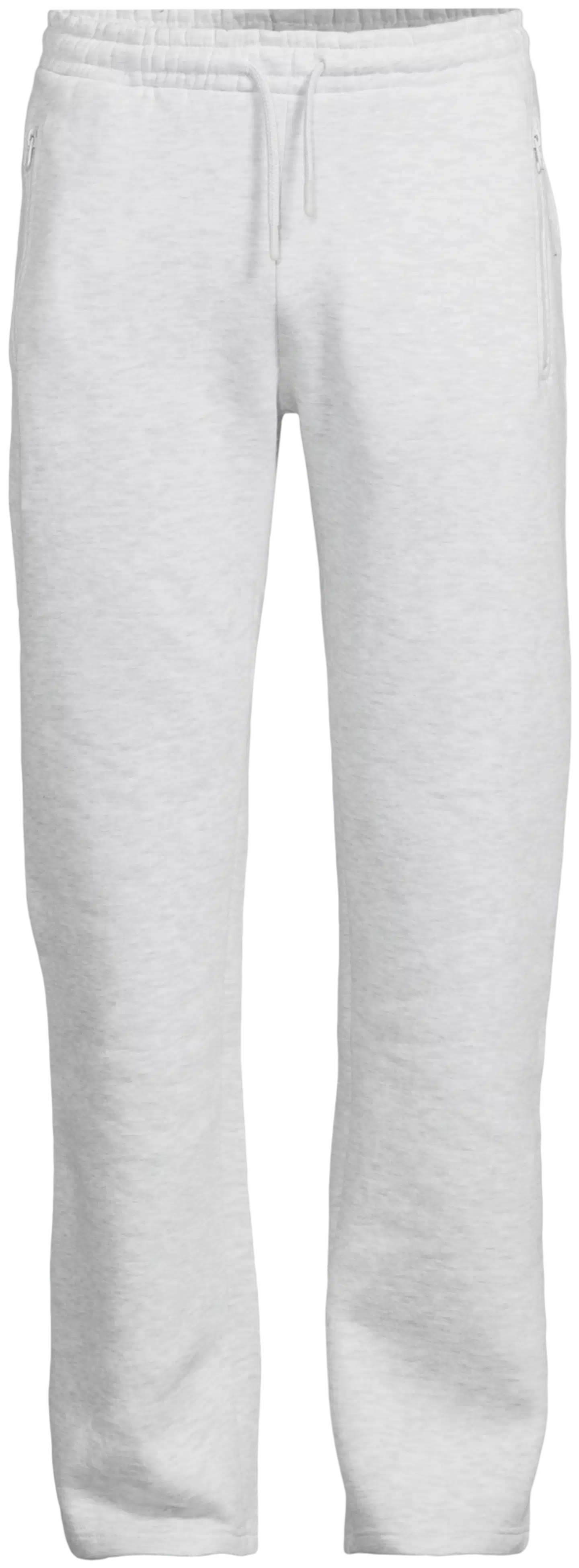 House miesten collegehousut suora lahje 202HBNOS23 - Light grey melange - 2