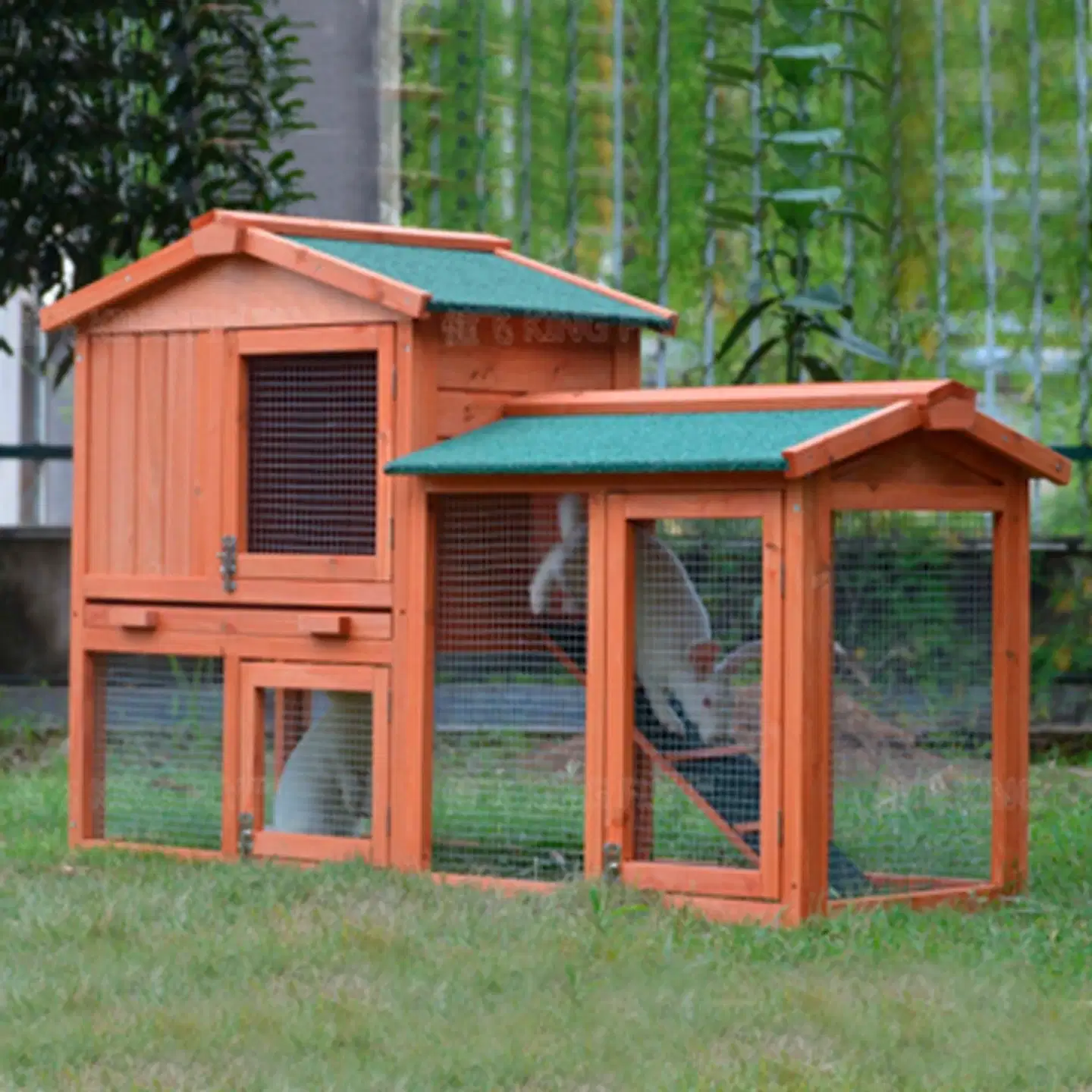 Trekker kanin häkki Bunny 146x53x84 cm ruskea