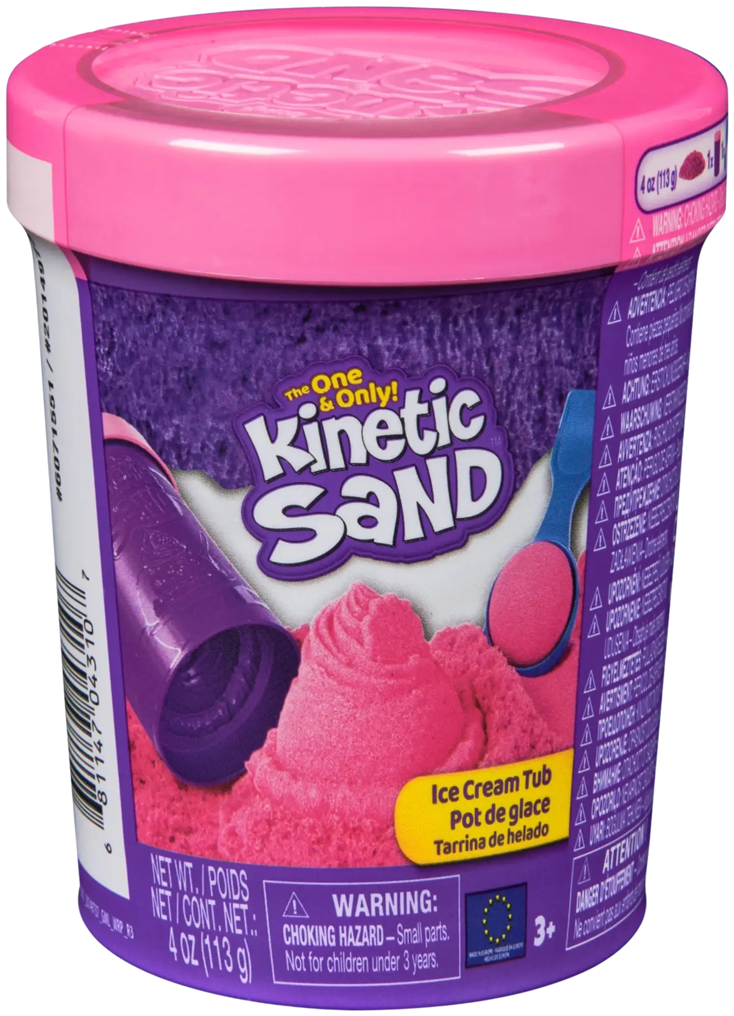 Kinetic Sand Jäätelöpurkki - 12
