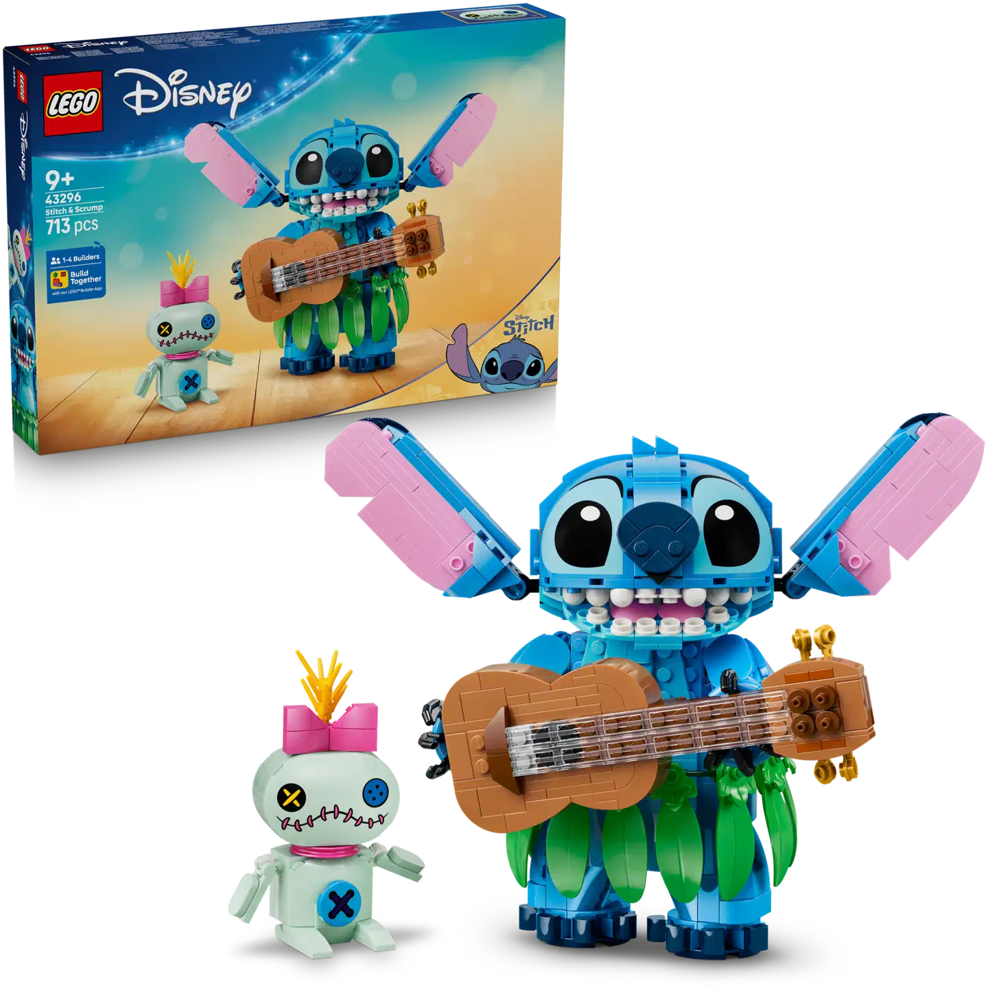 LEGO® Disney Classic 43296 Stitch ja räsynukke - 1