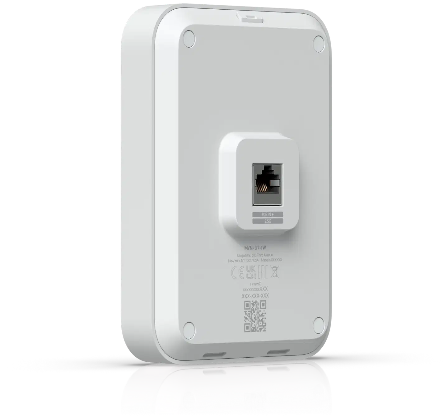 Ubiquiti seinään asennettava WiFi 7 -tukiasema integroidulla 2.5 GbE -kytkimellä U7-IW - 4