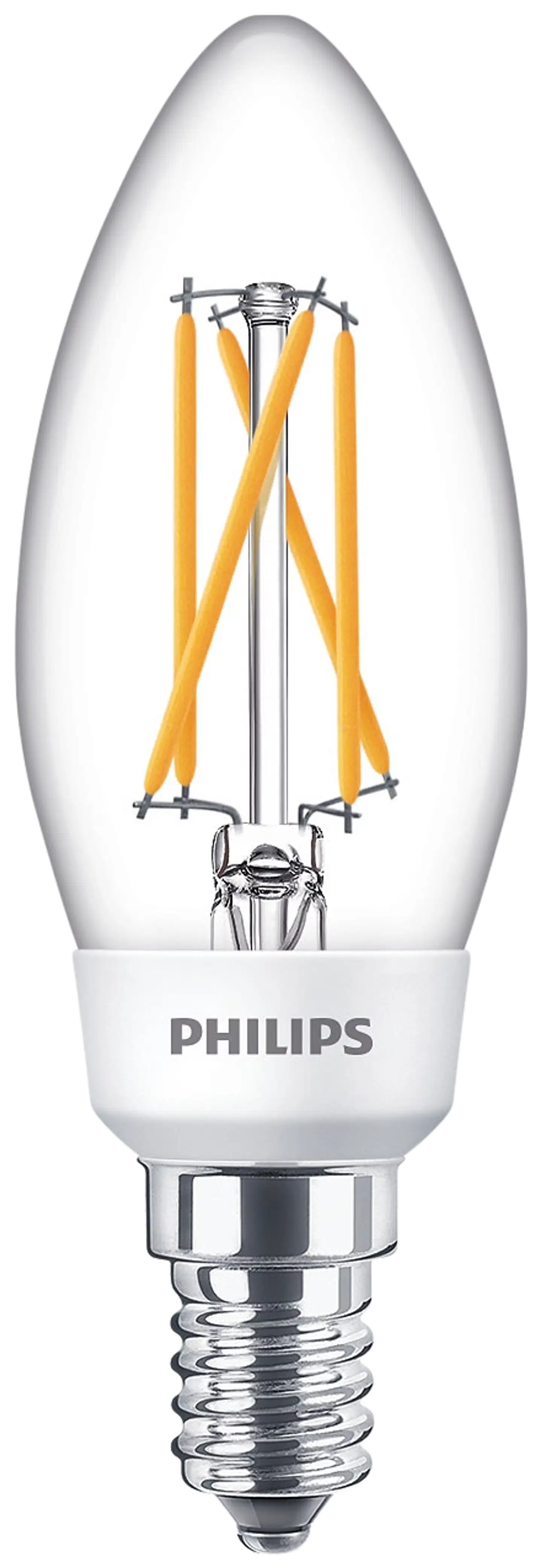 Philips LED-lamppu 5W B35 E14 2700K 470LM lämmin valkoinen - 1