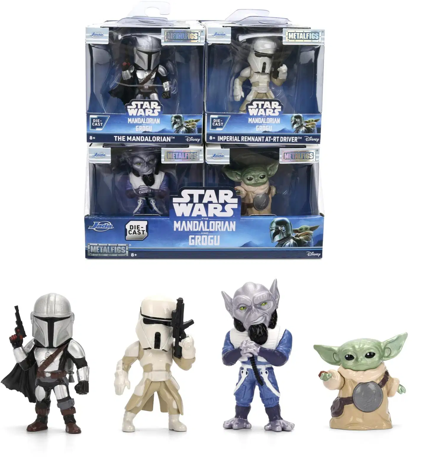 Jada Disney Star Wars keräilyhahmot, 6,5 cm, metallia (die-cast), neljä erilaista, myydään yksittäin - 1