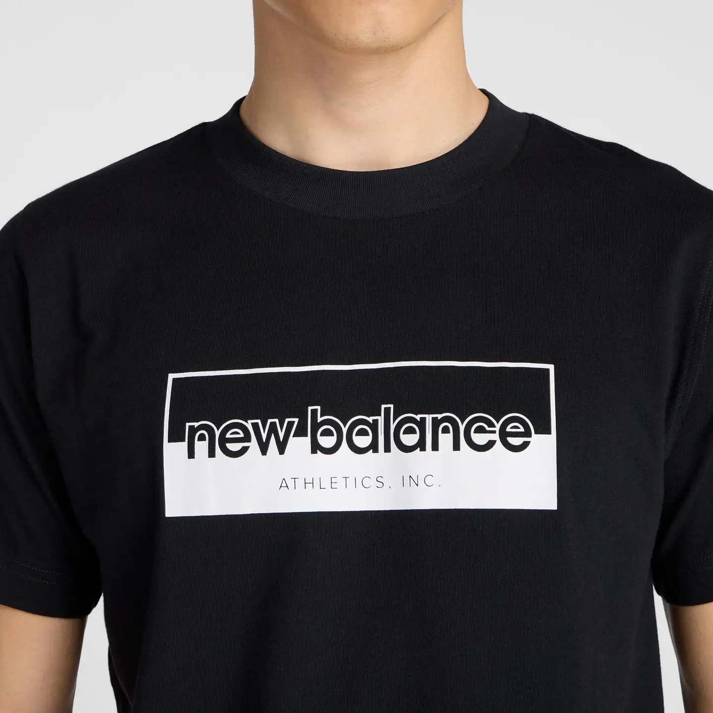 New Balance miesten t-paita MT53956 - BLACK - 4