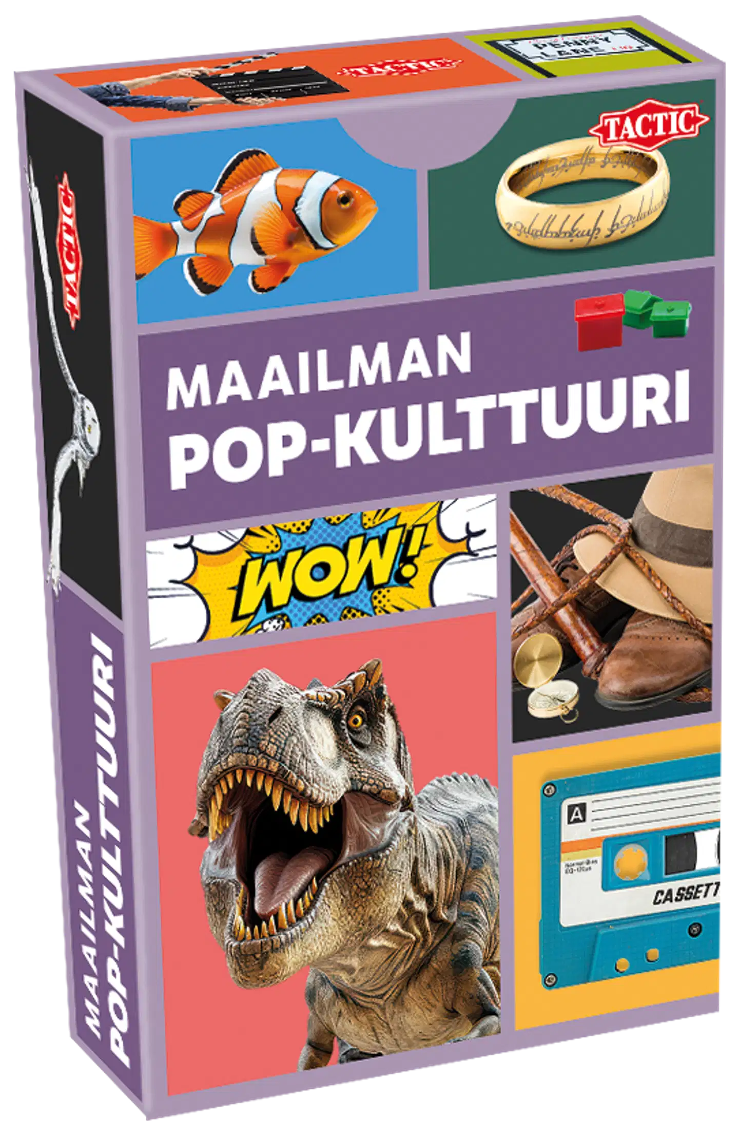 Tactic Korttipeli Maailman Pop-kulttuuri korttikokoinen tietopeli - 1