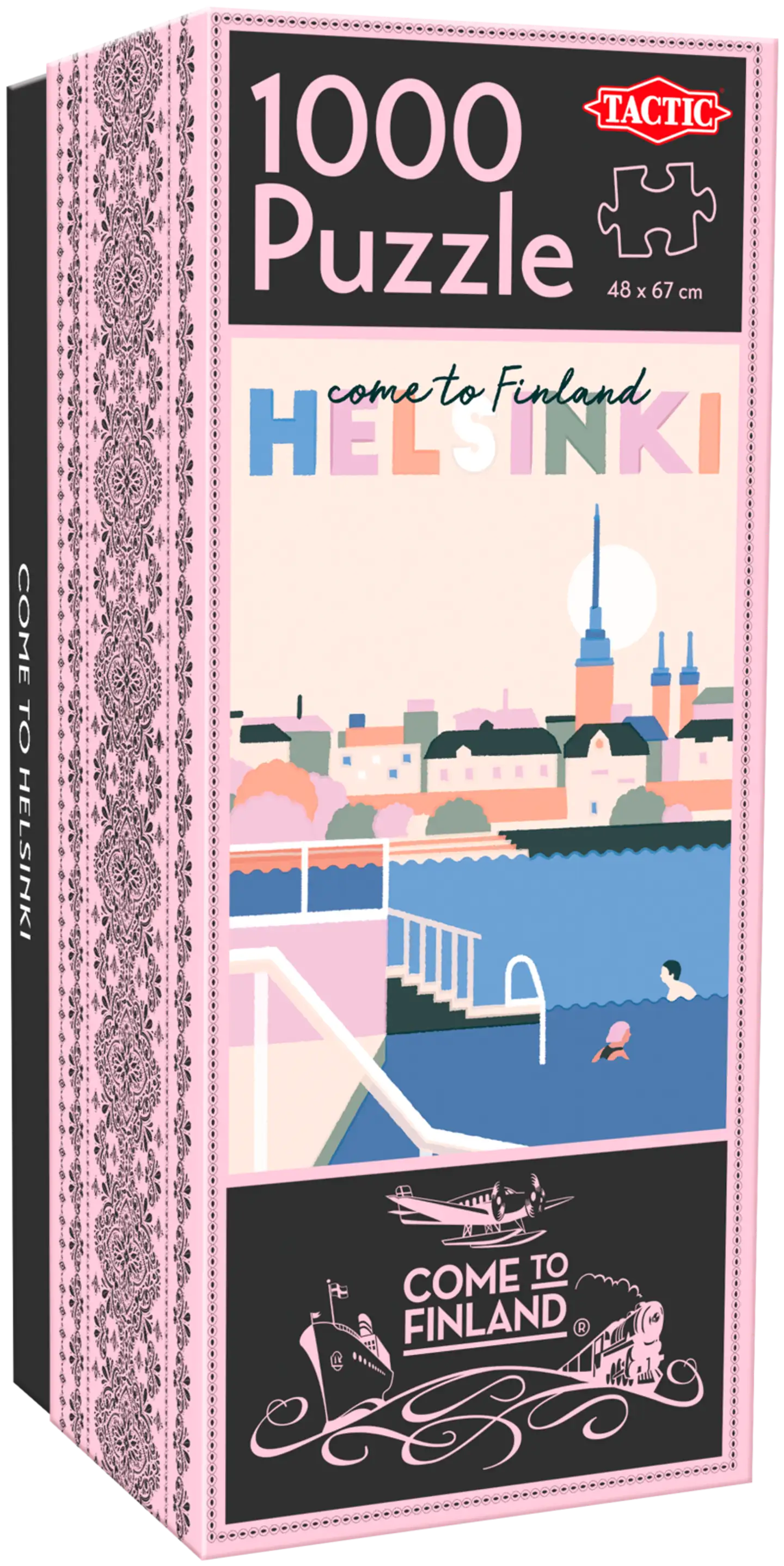Tactic palapeli Come to Finland Come to Helsinki 1000 palaa - 1