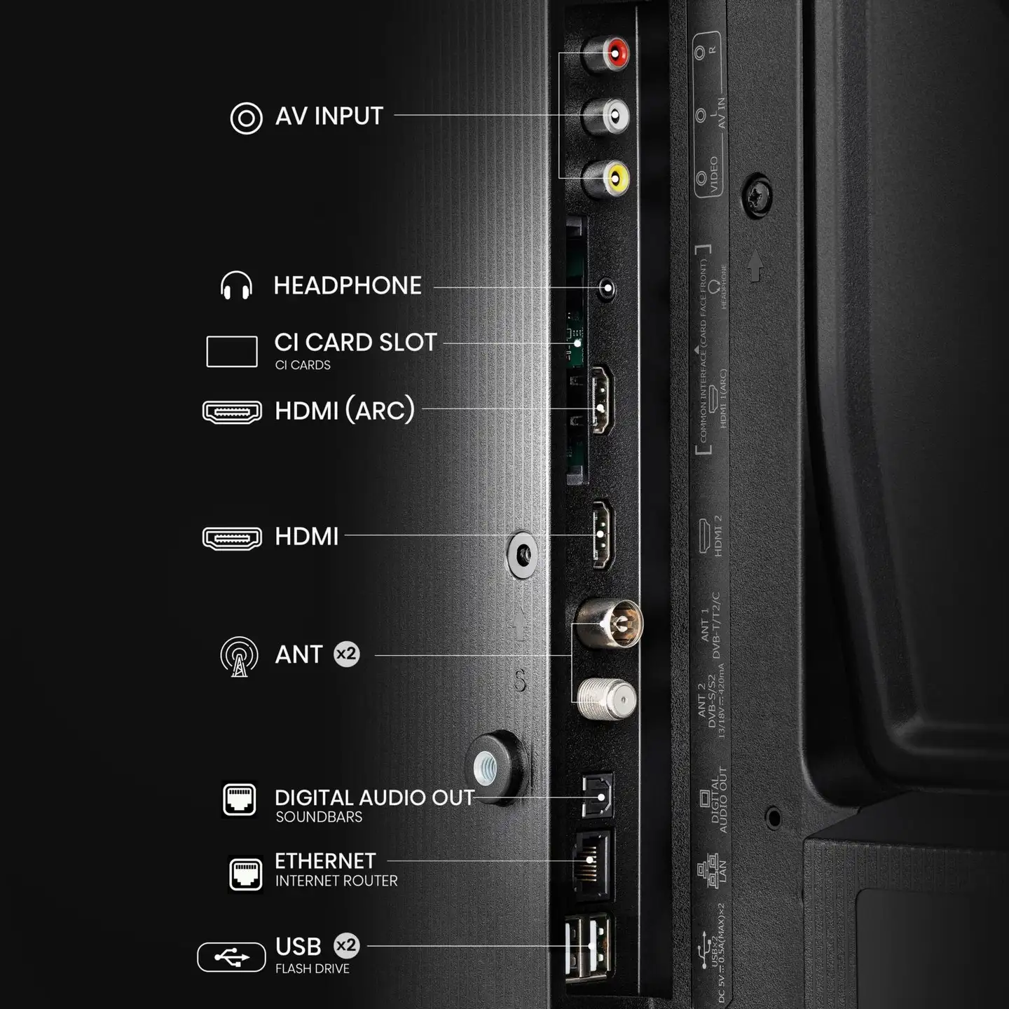Hisense 40" FullHD Smart LED TV 40A4N - 4