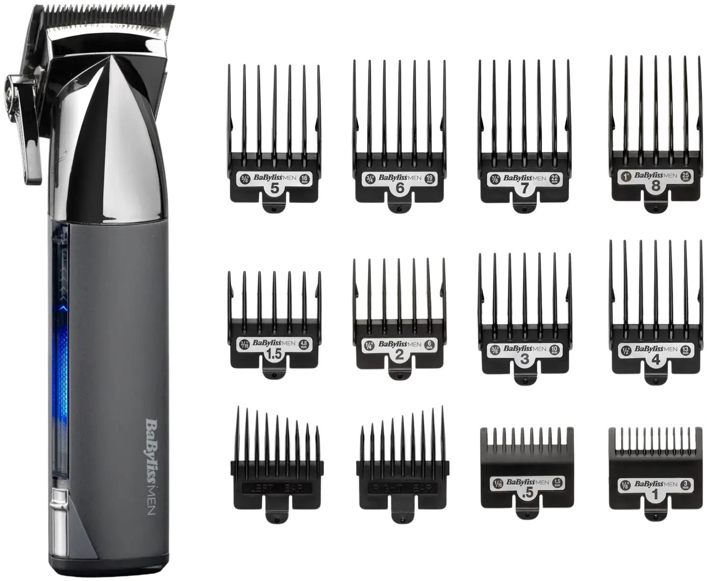 BaByliss hiustenleikkuukone Super X Metal Chrome - 2