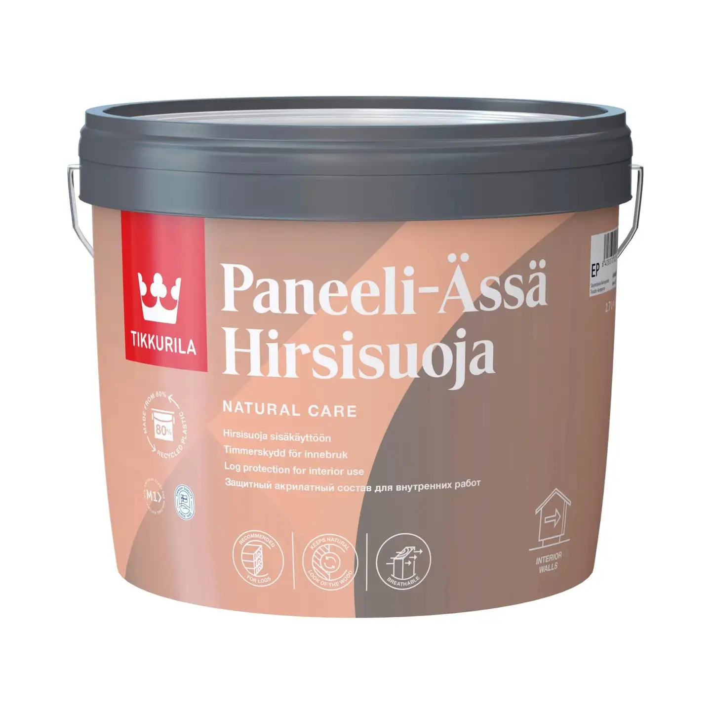 Tikkurila hirsisuoja Paneeli-Ässä 2,7 l EP sävytettävissä puolihimmeä