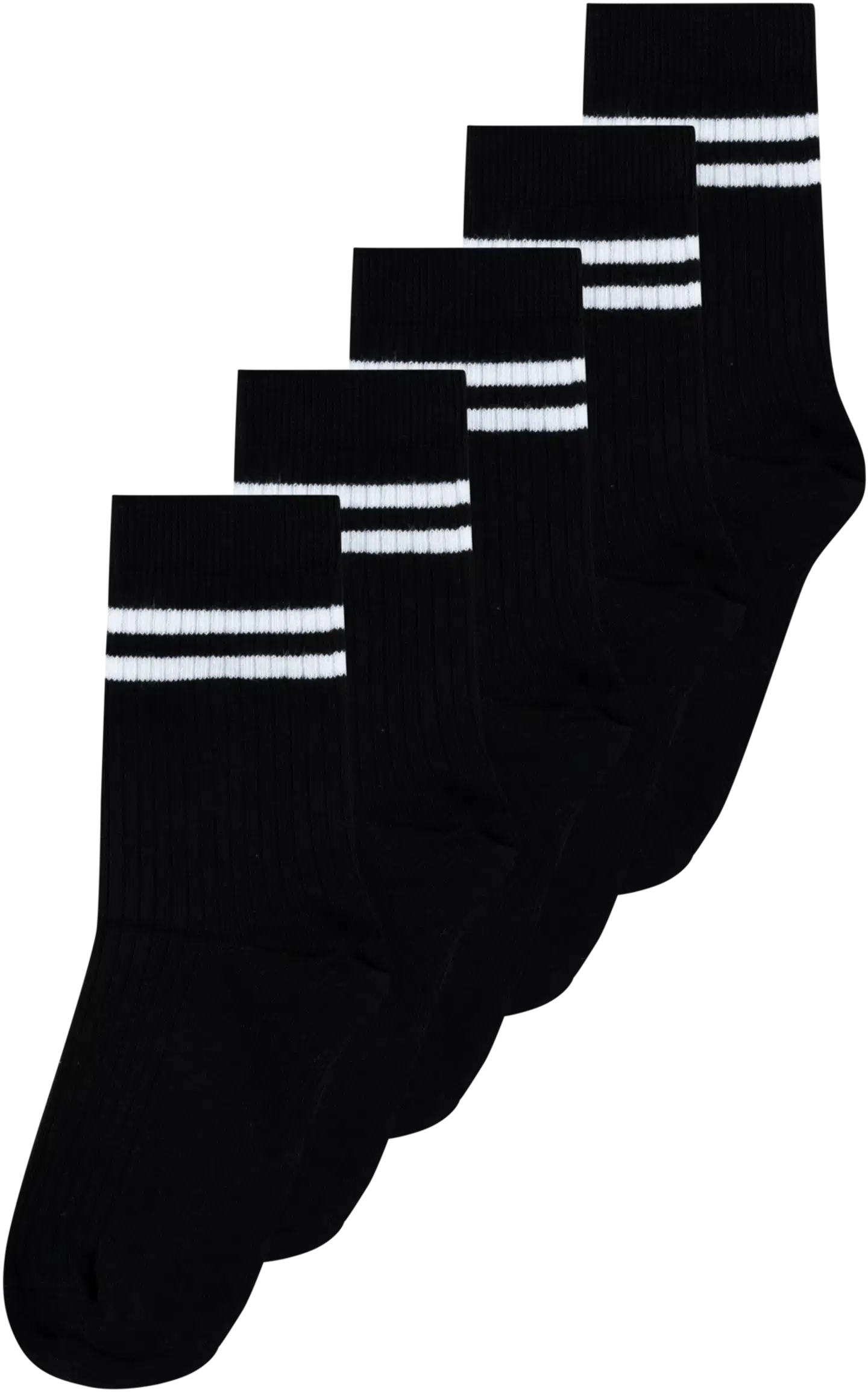 House lasten nilkkasukat 234H362629 5-pack - Black - 1