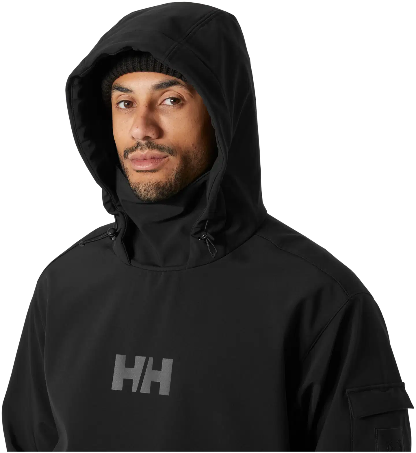 Helly Hansen miesten softshell huppari Ullr D Hoodie 66080 - Black - 5