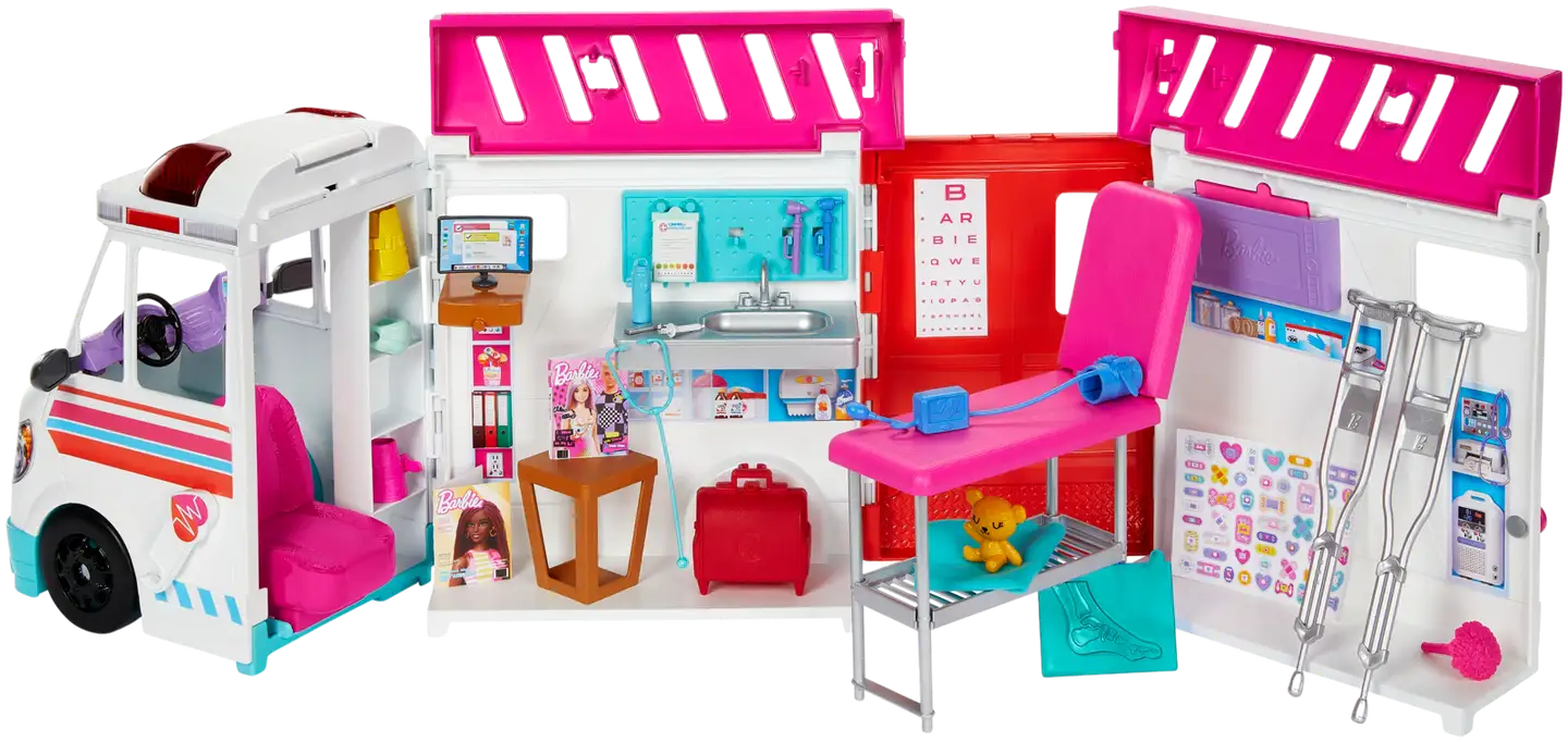 Barbie Care Clinic -ambulanssi - 1