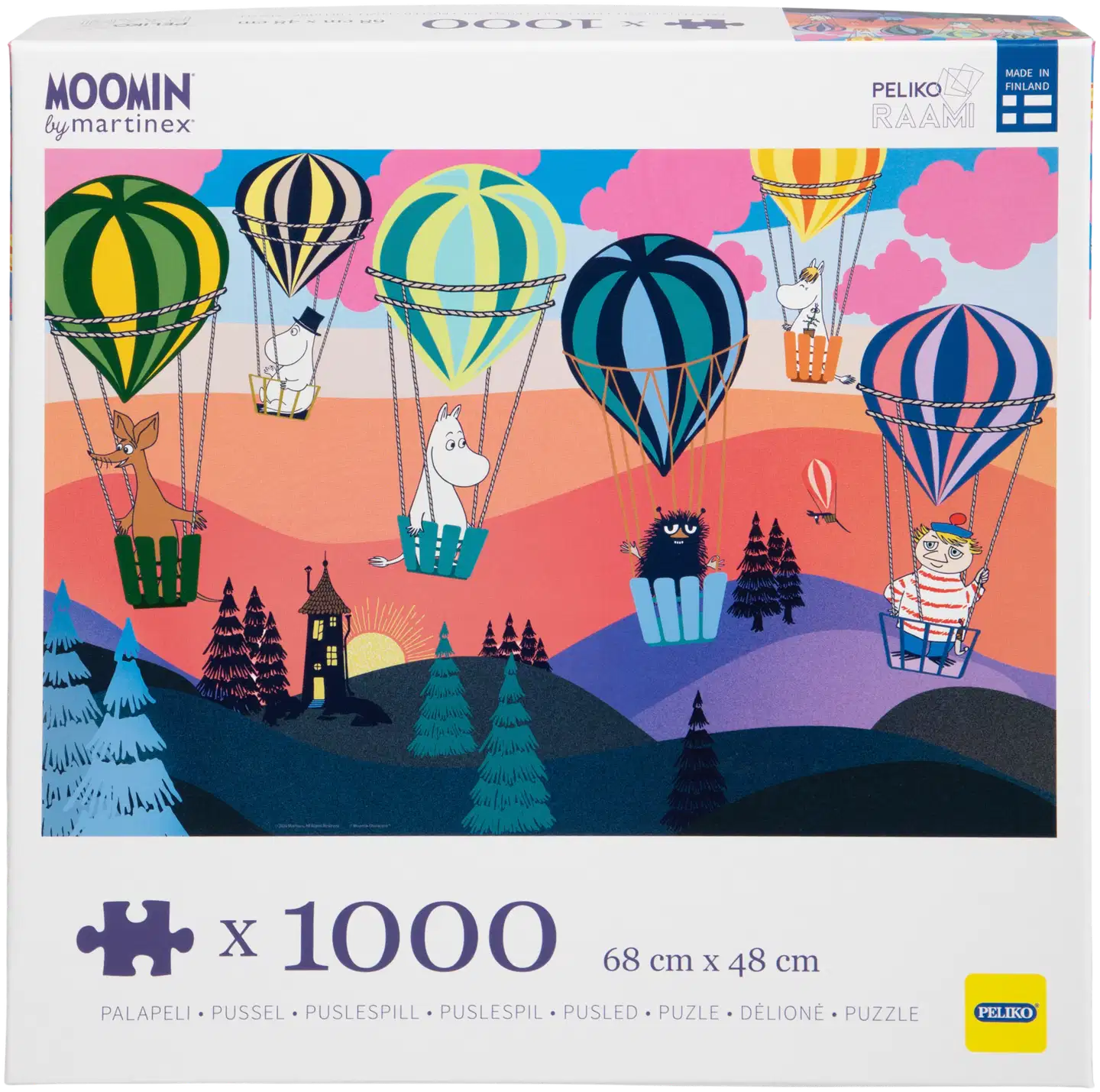 Peliko Muumi palapeli 1000 palaa aamulento - 2