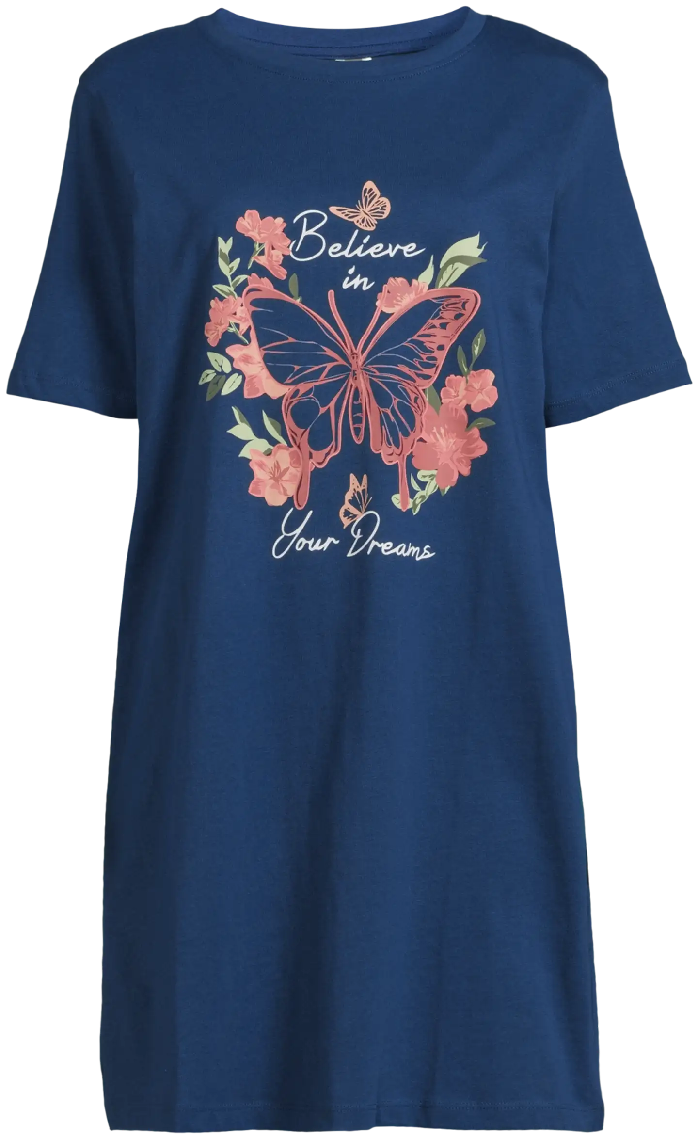 Actuelle naisten yöpaita 212A042605 - Navy Peony - 2