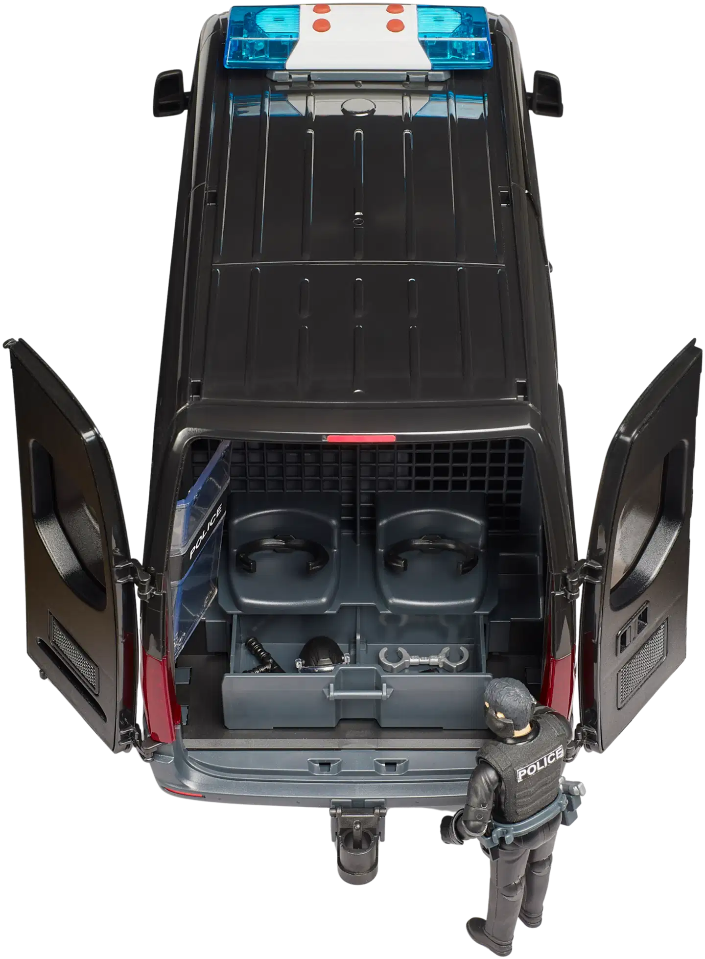 Bruder lelu MB Sprinter Police Special Forces - 7