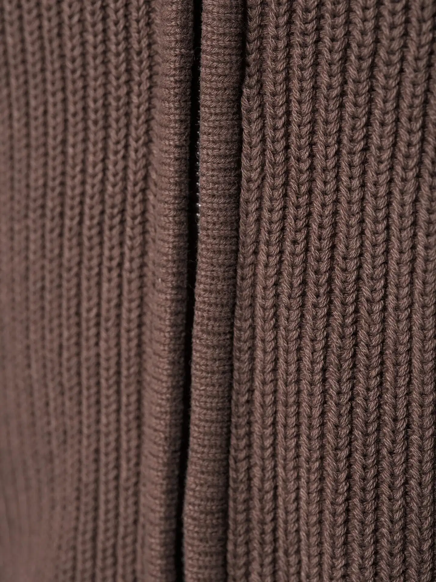 WKLY. miesten vetoketjuneuletakki acid wash CYCLO® 195W312666 - Chocolate - 5