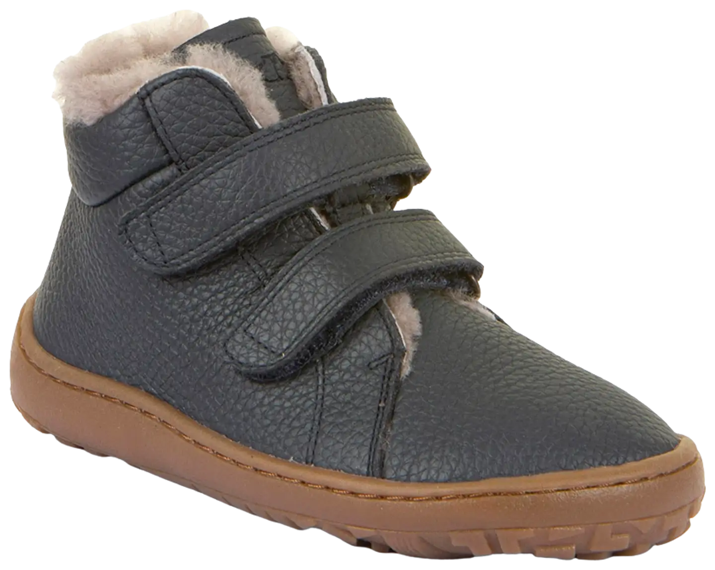 Froddo lasten talvipaljasjalkakenkä Winter Furry - Dark blue - 2